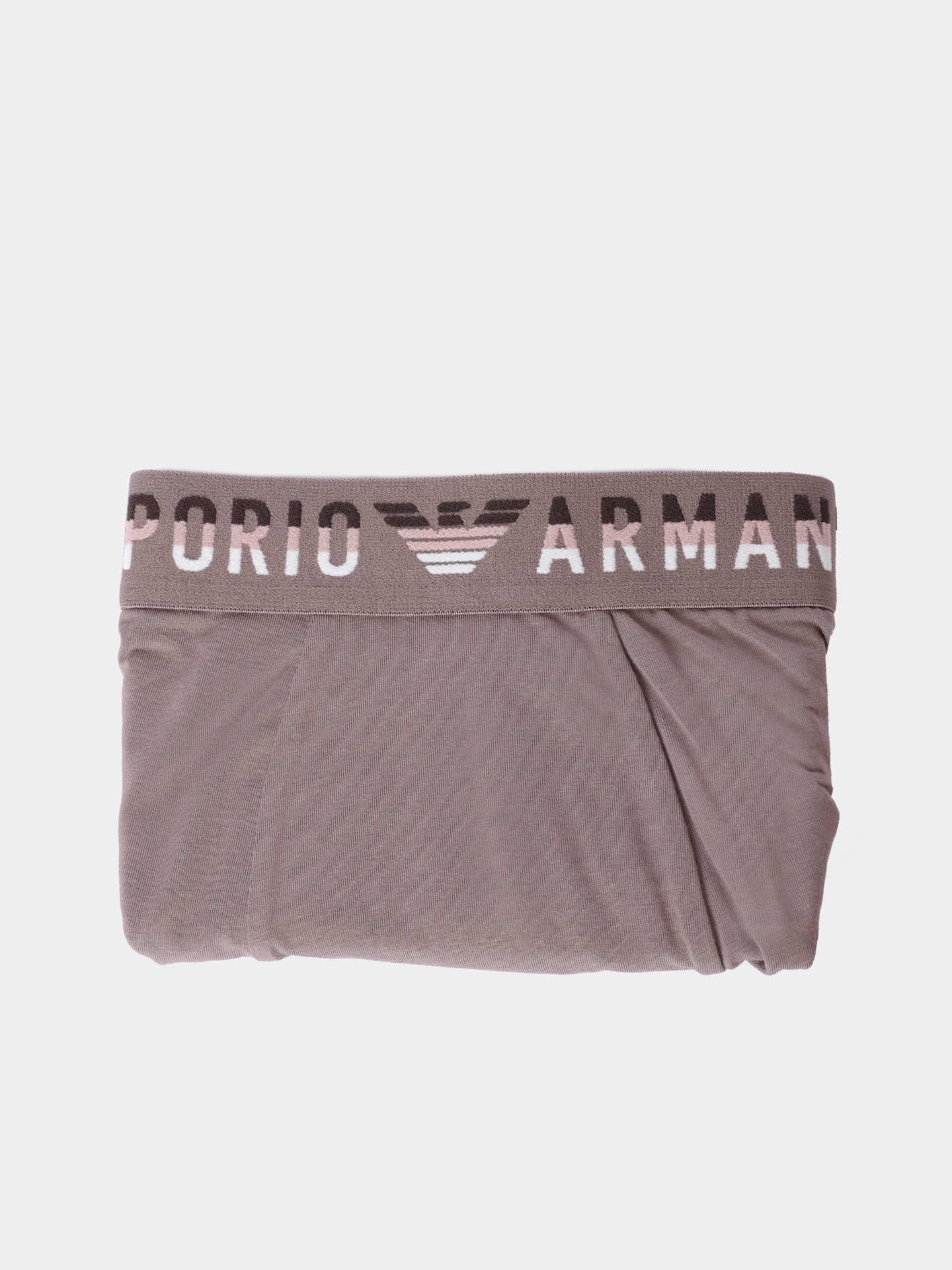 Трусы Emporio Armani EM000231 AF18894 U8081 серые мужские с логотипом на поясе — купить в интернет-магазине Verdistore