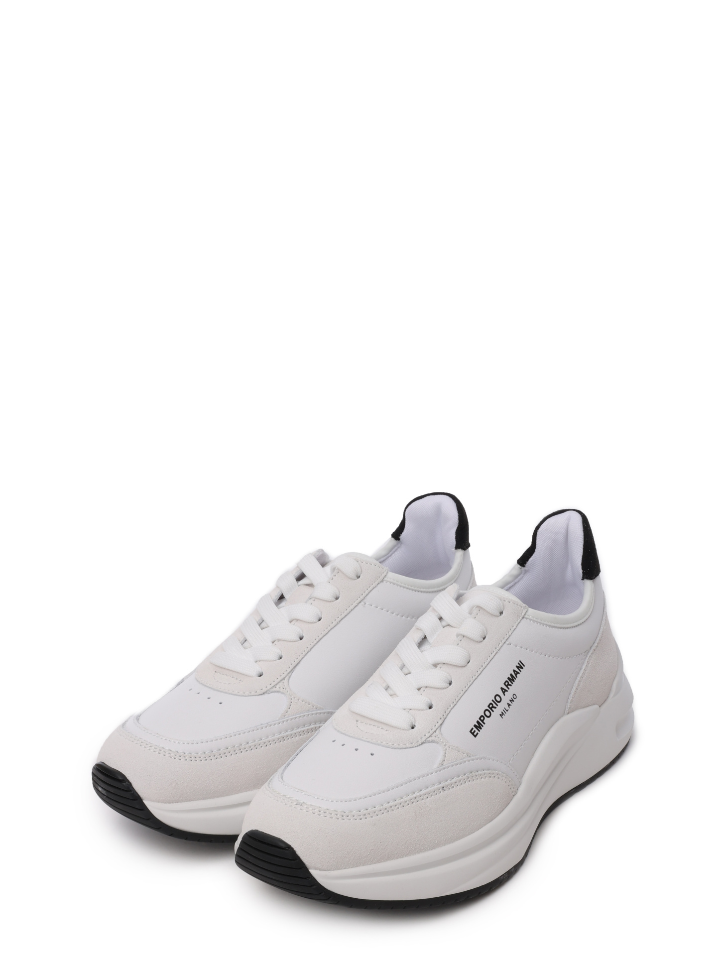 Кроссовки Emporio Armani X3X216 XR122 C679 белые женские — купить в интернет-магазине Verdistore