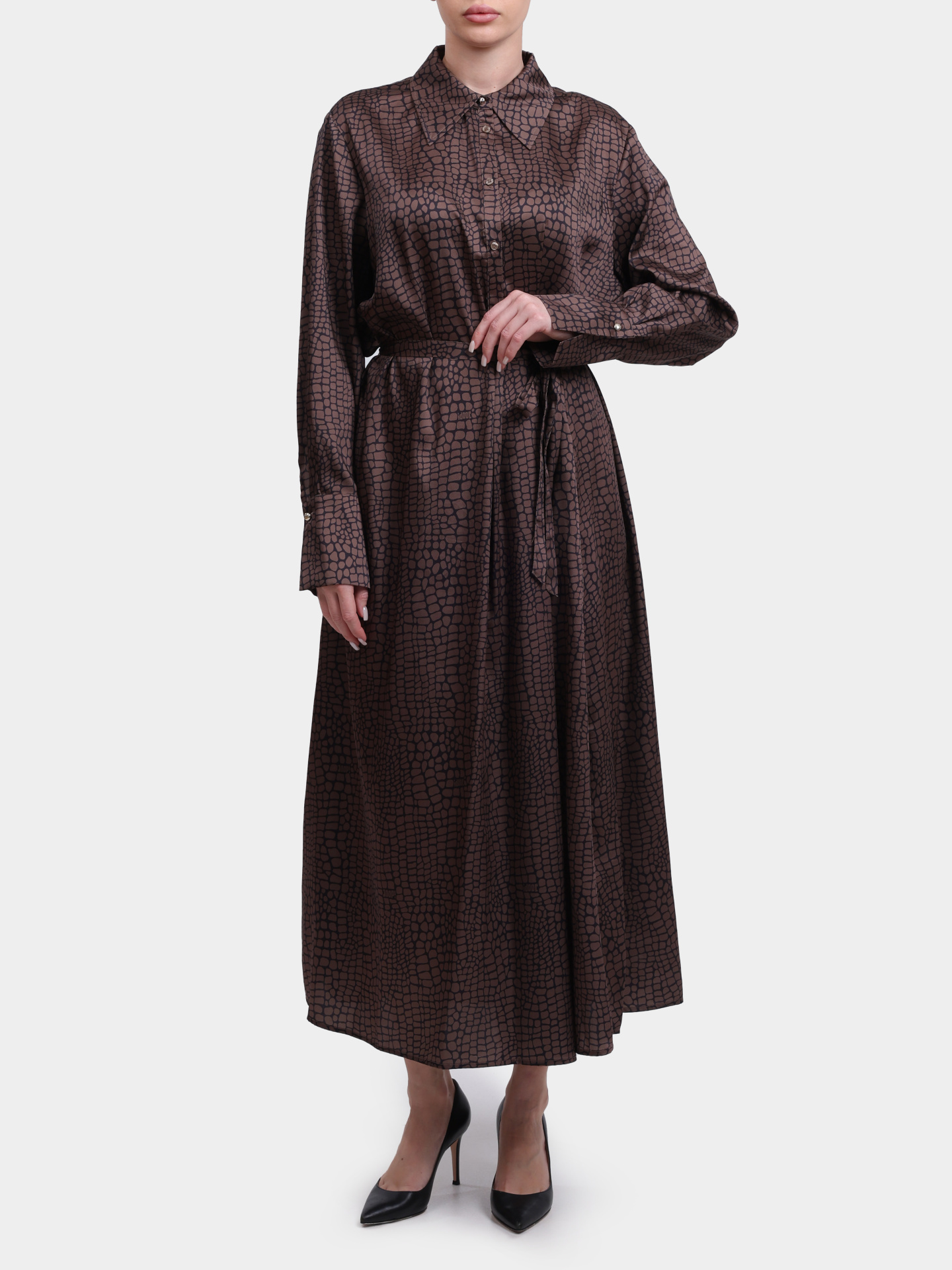 Платье 58 JW243D268 10018248 240 коричневое женское — купить в интернет-магазине Verdistore