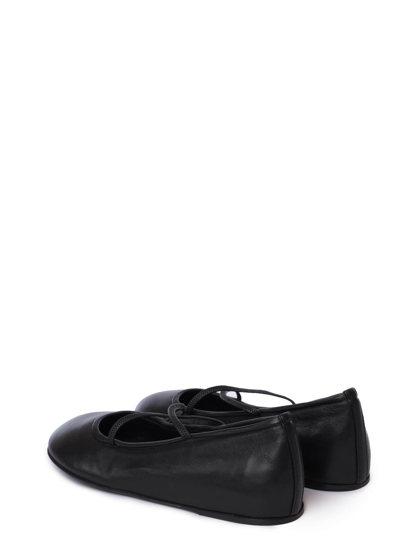 Балетки AGL D562002PCKA076 1013 черные женские с резинками — купить в интернет-магазине Verdistore