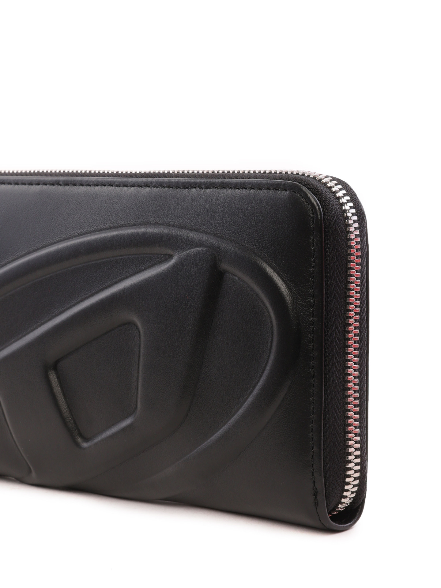 Кошелек Diesel X09562P5470T8013 черный кожаный — купить в интернет-магазине Verdistore