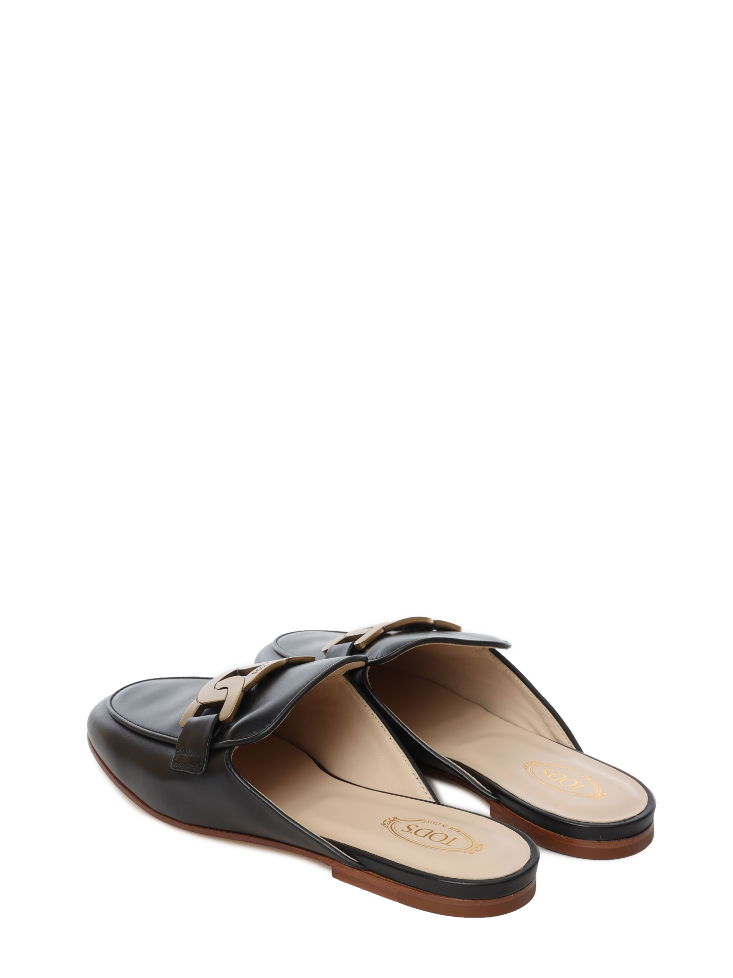 Сабо XXW79A0EX40NF5 B999 черные женские кожаные — купить в интернет-магазине Verdistore