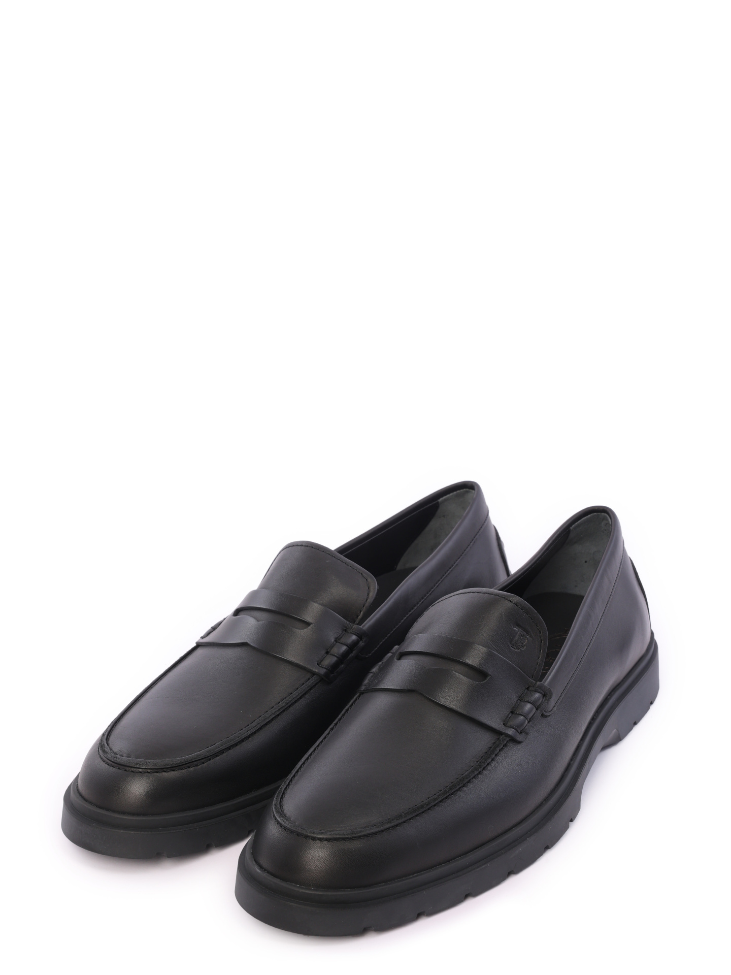 Лоферы Tod's черные кожаные  — купить в интернет-магазине Verdistore