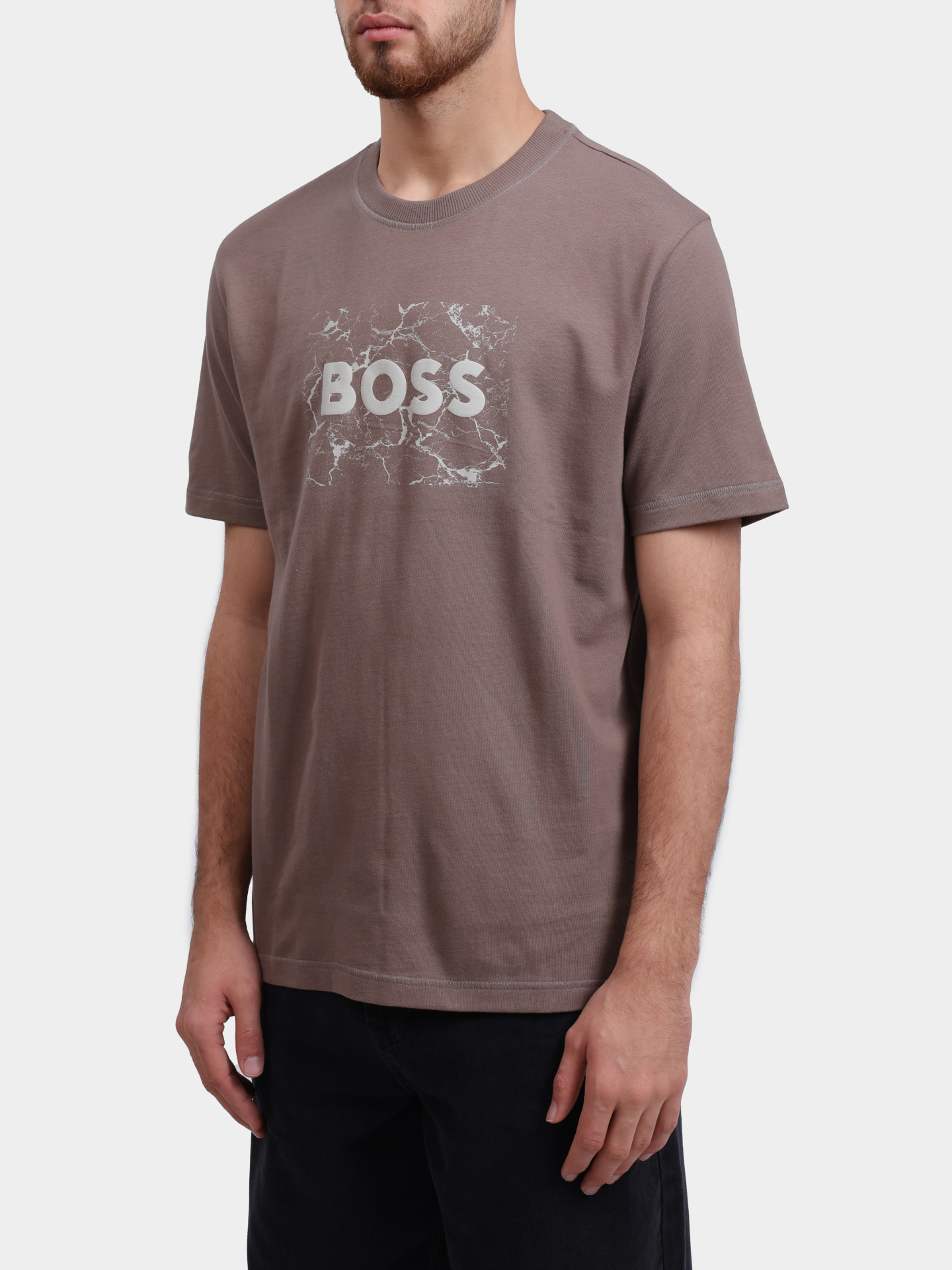Футболка Boss 50539186 294 хлопковая мужская — купить в интернет-магазине Verdistore
