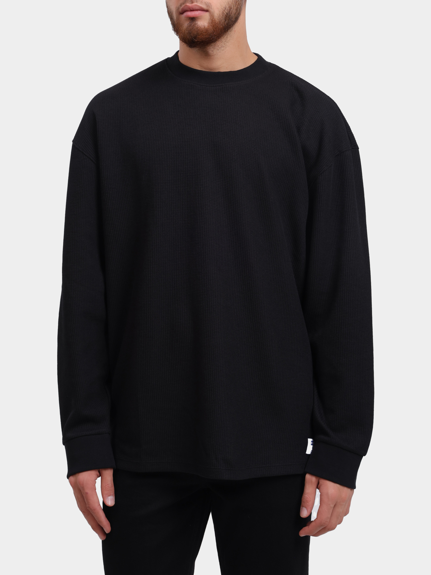 Свитшот Hugo 50534454 001 черный мужской — купить в интернет-магазине Verdistore