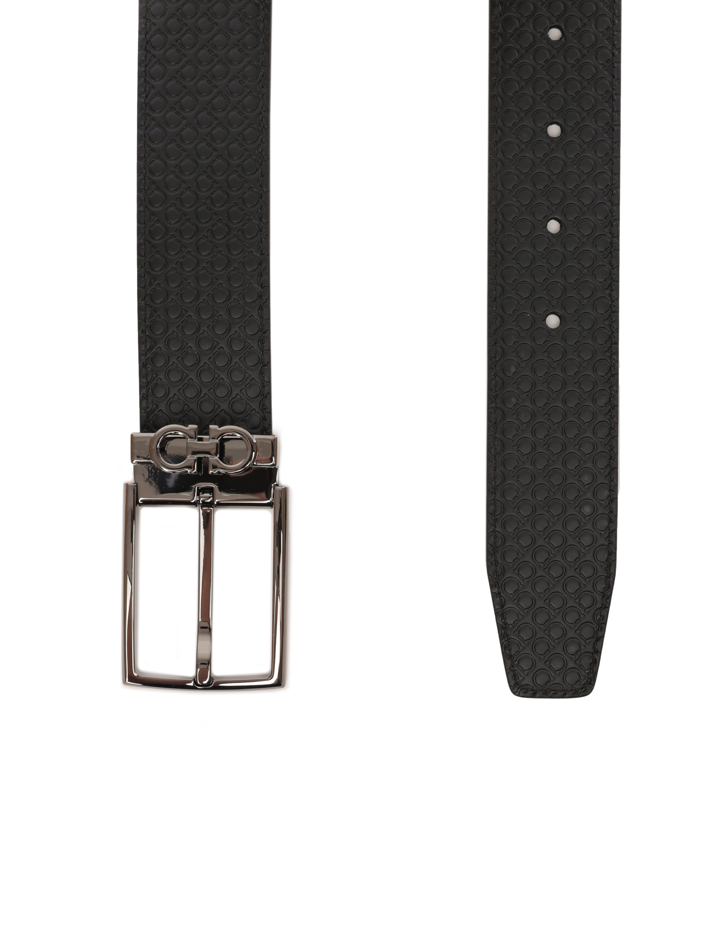 Ремень 67A037718382 с крупным логотипом на металлической пряжке — купить в интернет-магазине Verdistore