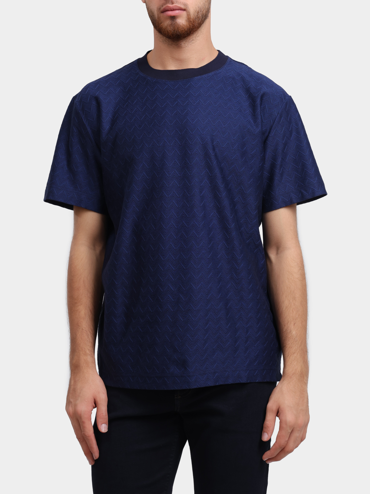 Футболка MISSONI US25SL09 BJ00LJ S72J1 хлопковая мужская  — купить в интернет-магазине Verdistore