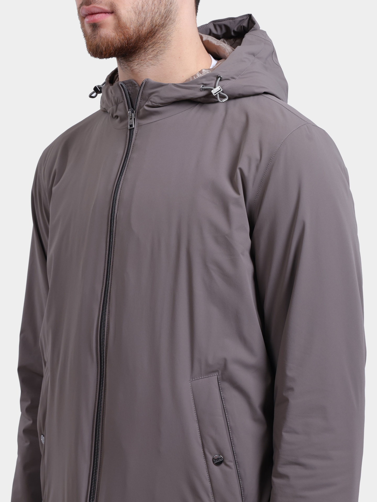 Куртка Herno PA00030UR 12387SZ 2700 бежевая мужская — купить в интернет-магазине Verdistore