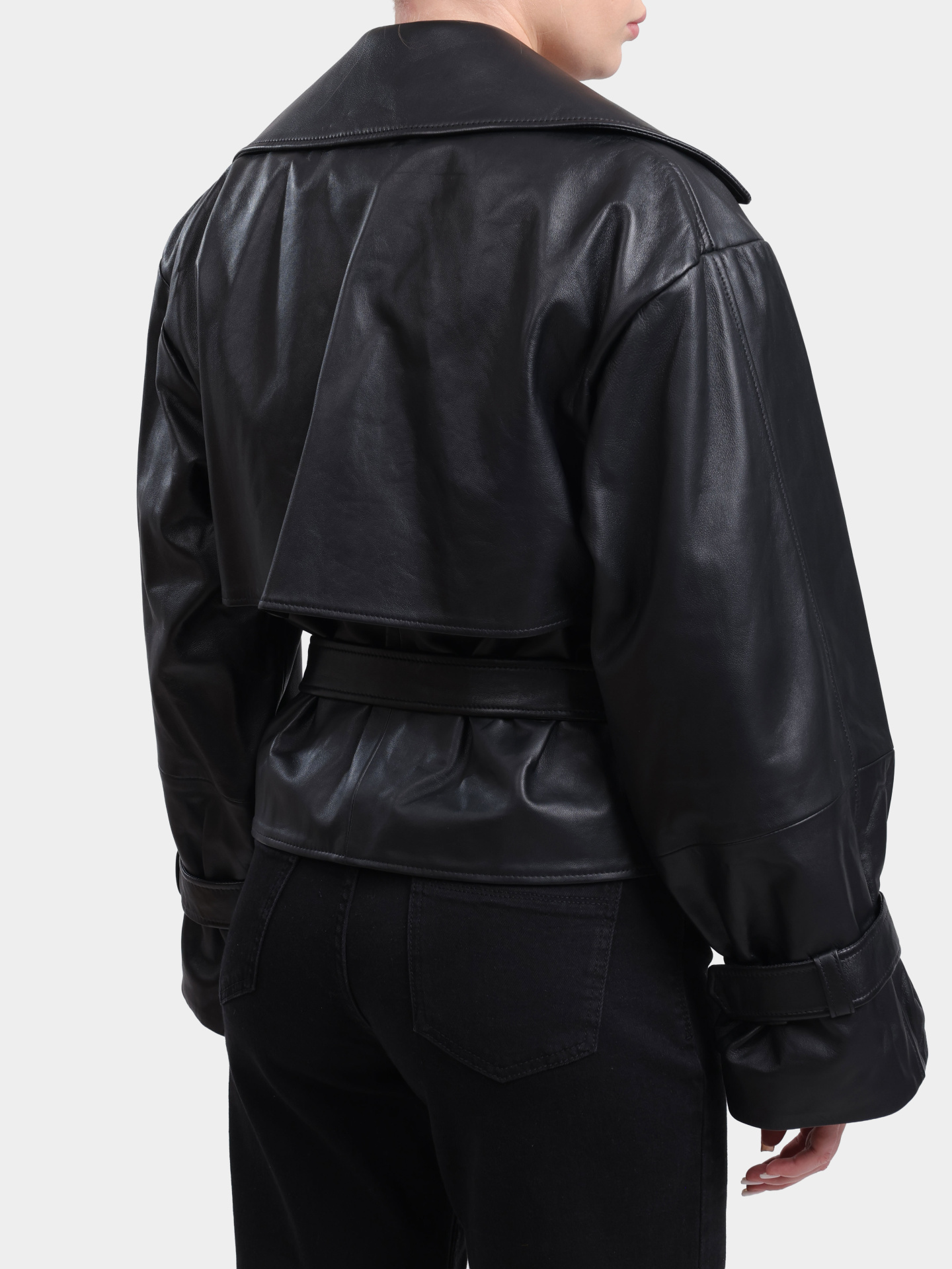 Куртка Hugo 50560068 001 кожаная женская — купить в интернет-магазине Verdistore