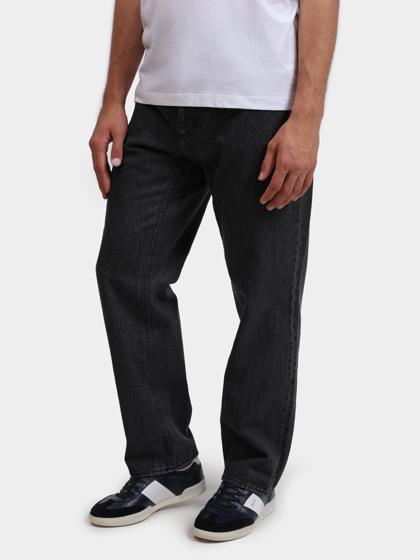 Джинсы Hugo 50529245 010 темно-серые мужские — купить в интернет-магазине Verdistore