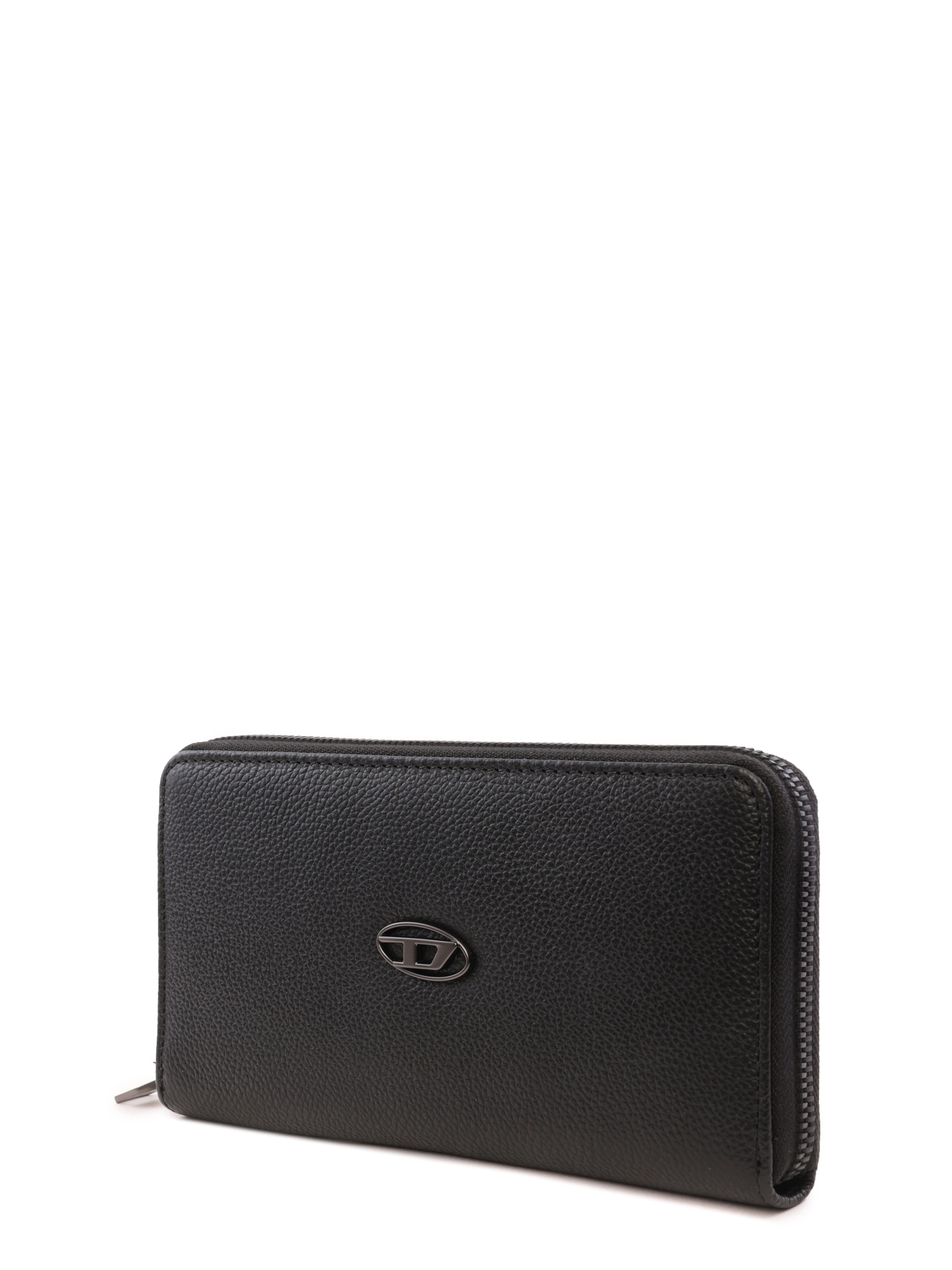 Кошелек Diesel X09015P0685H8278 черный кожаный — купить в интернет-магазине Verdistore