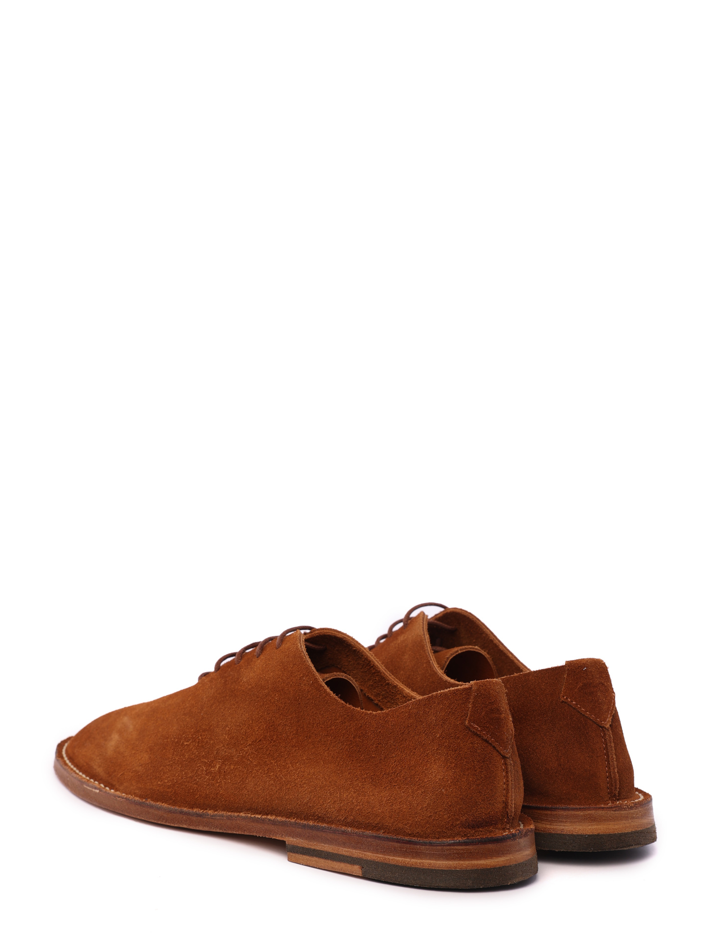 Оксфорды коричневые замшевые невысокие — купить в интернет-магазине Verdistore