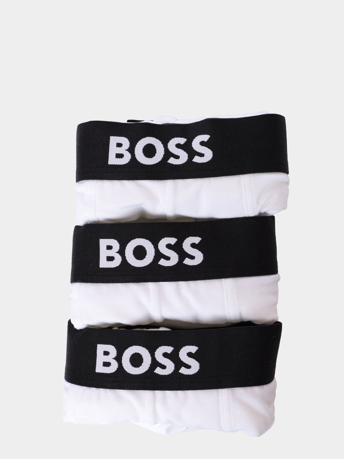 Трусы комплект Boss 50544263 100 белые мужские с логотипом — купить в интернет-магазине Verdistore