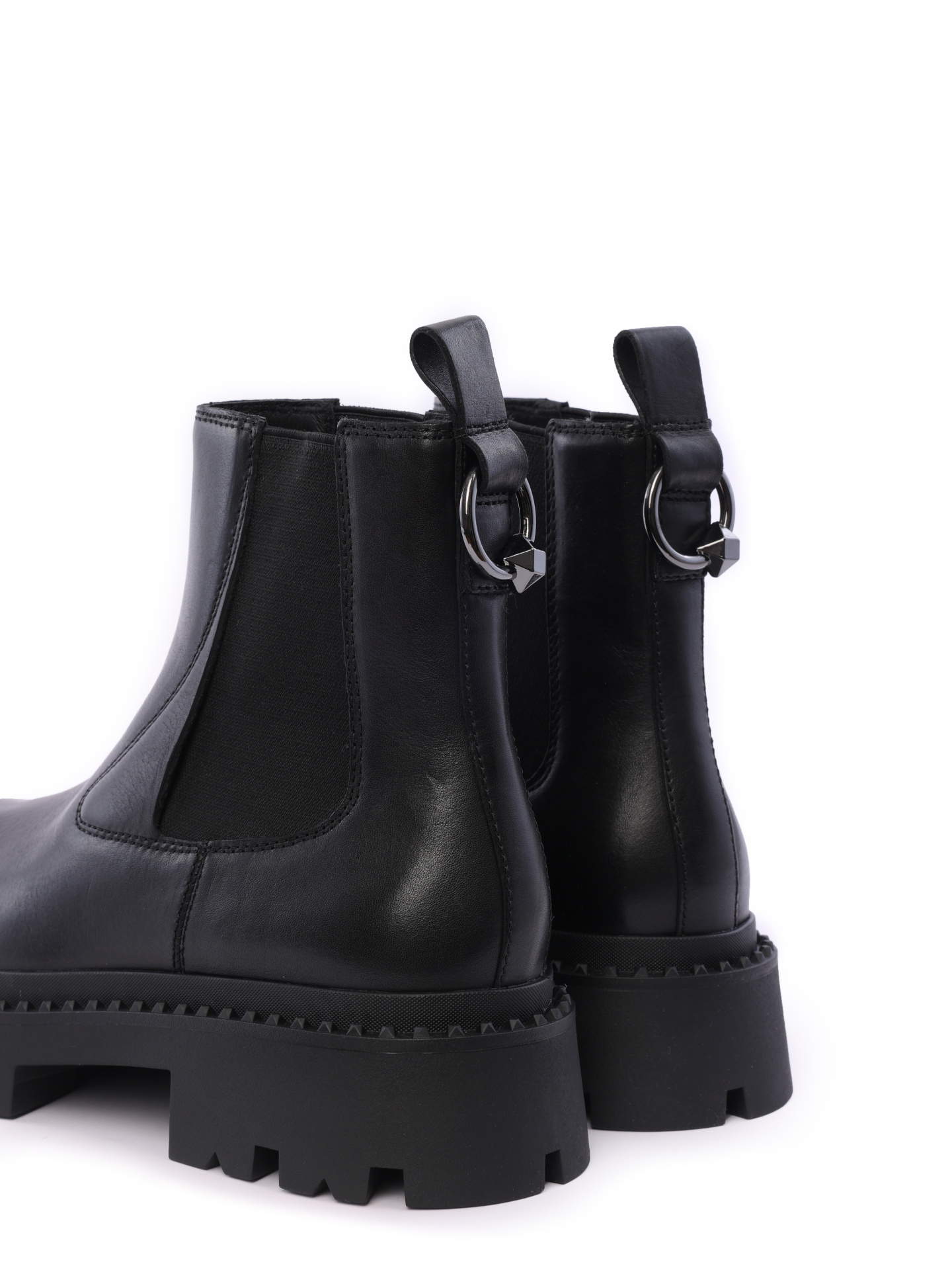 Ботинки ASH 9AH.AH130757.K черные женские из кожи — купить в интернет-магазине Verdistore