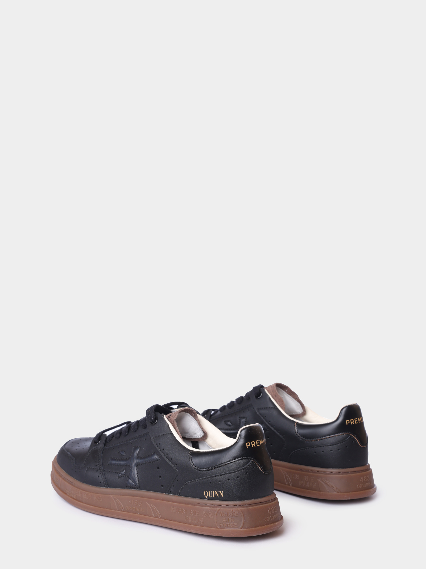 Кеды Premiata QUINN VAR 7099 кожаные мужские — купить в интернет-магазине Verdistore