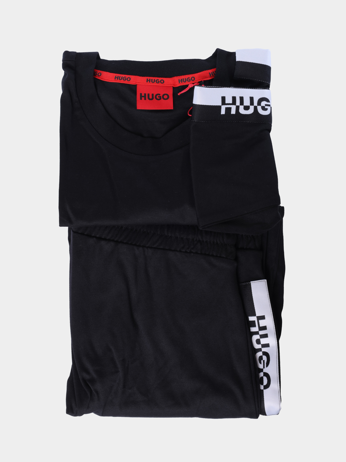 Костюм спортивный Tape Long Set 10253320 01 50502561 001 черный мужской — купить в интернет-магазине Verdistore