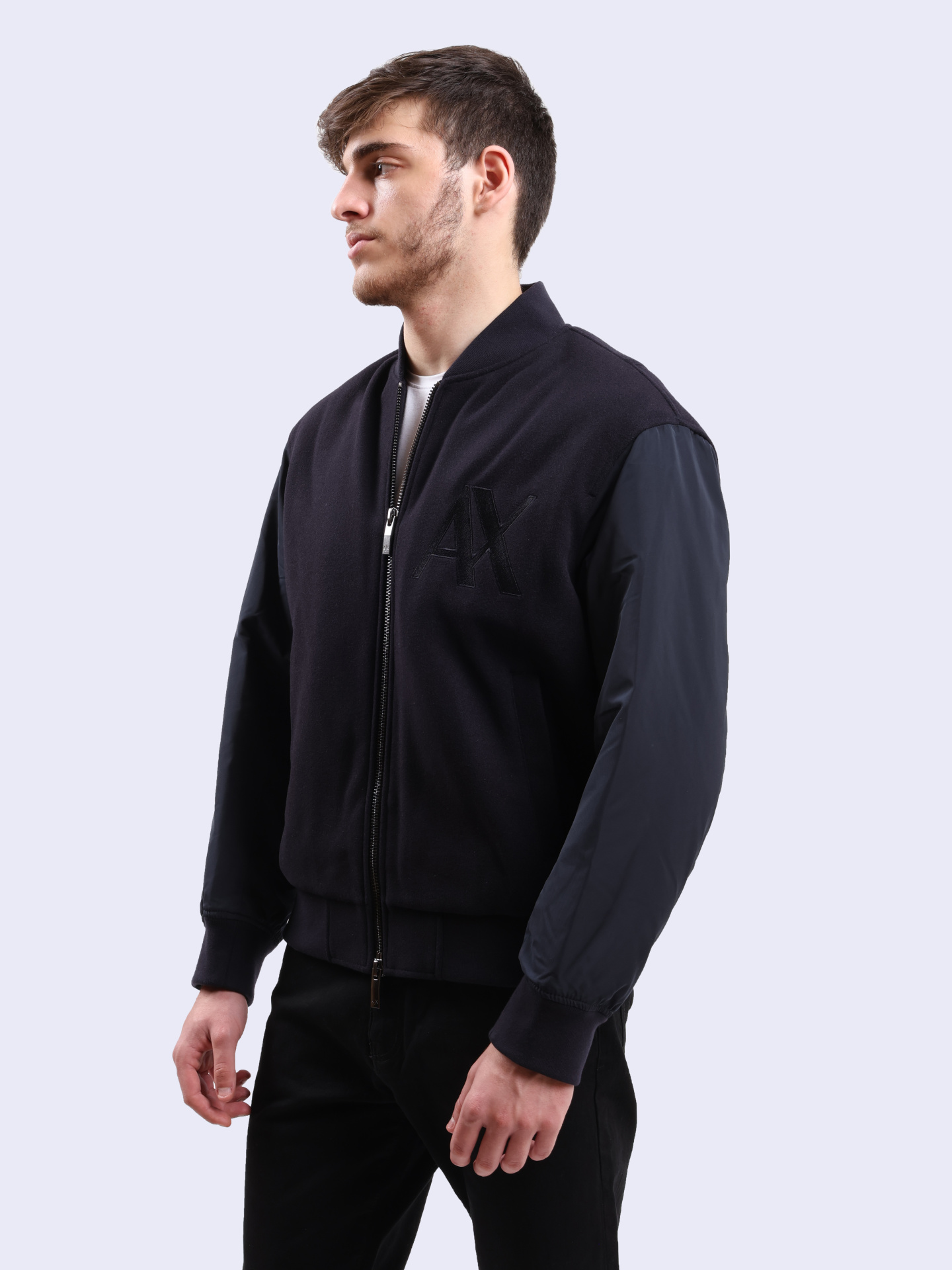 Бомбер Armani Exchange 6DZB32 ZN5PZ 1510 темно-синий мужской — купить в интернет-магазине Verdistore