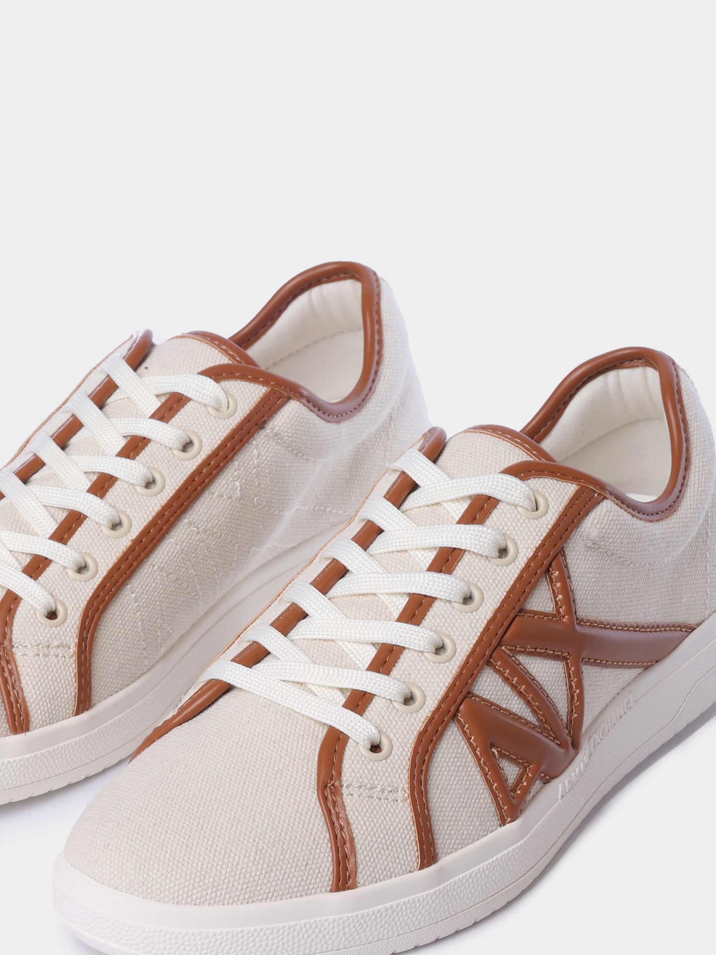 Кеды Armani Exchange XW002851 AF22752 MZ733 текстильные женские — купить в интернет-магазине Verdistore