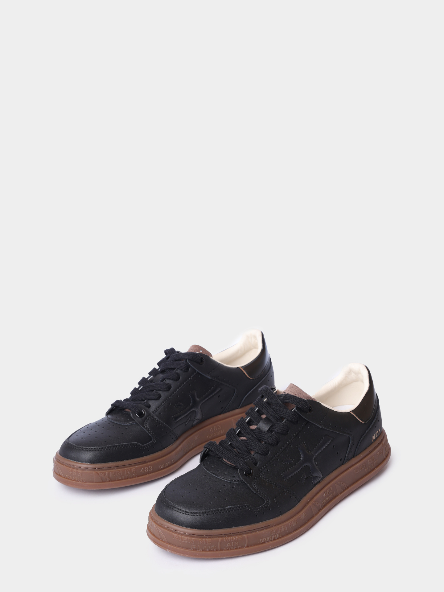 Кеды Premiata QUINN VAR 7099 кожаные мужские — купить в интернет-магазине Verdistore