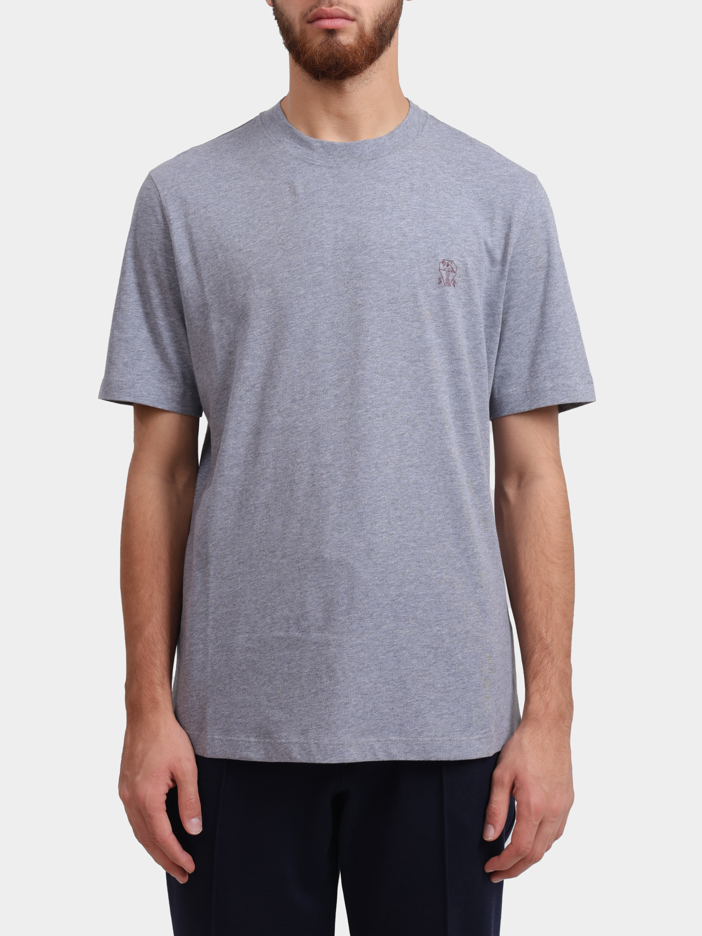 Футболка Brunello Cucinelli M0B138440 CJB11 хлопковая мужская — купить в интернет-магазине Verdistore