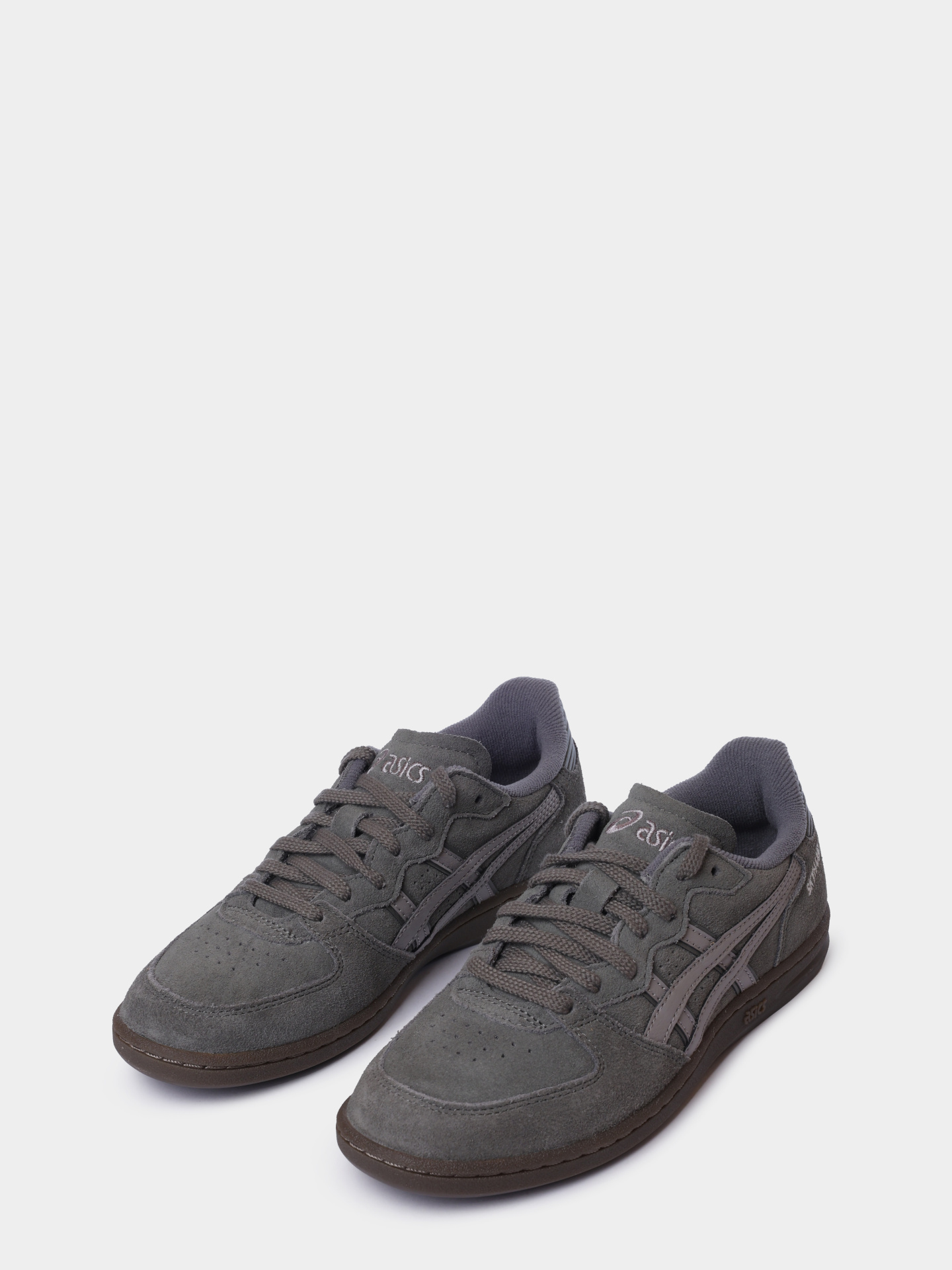 Кеды Asics 1203A452 020 серые женские из замши — купить в интернет-магазине Verdistore