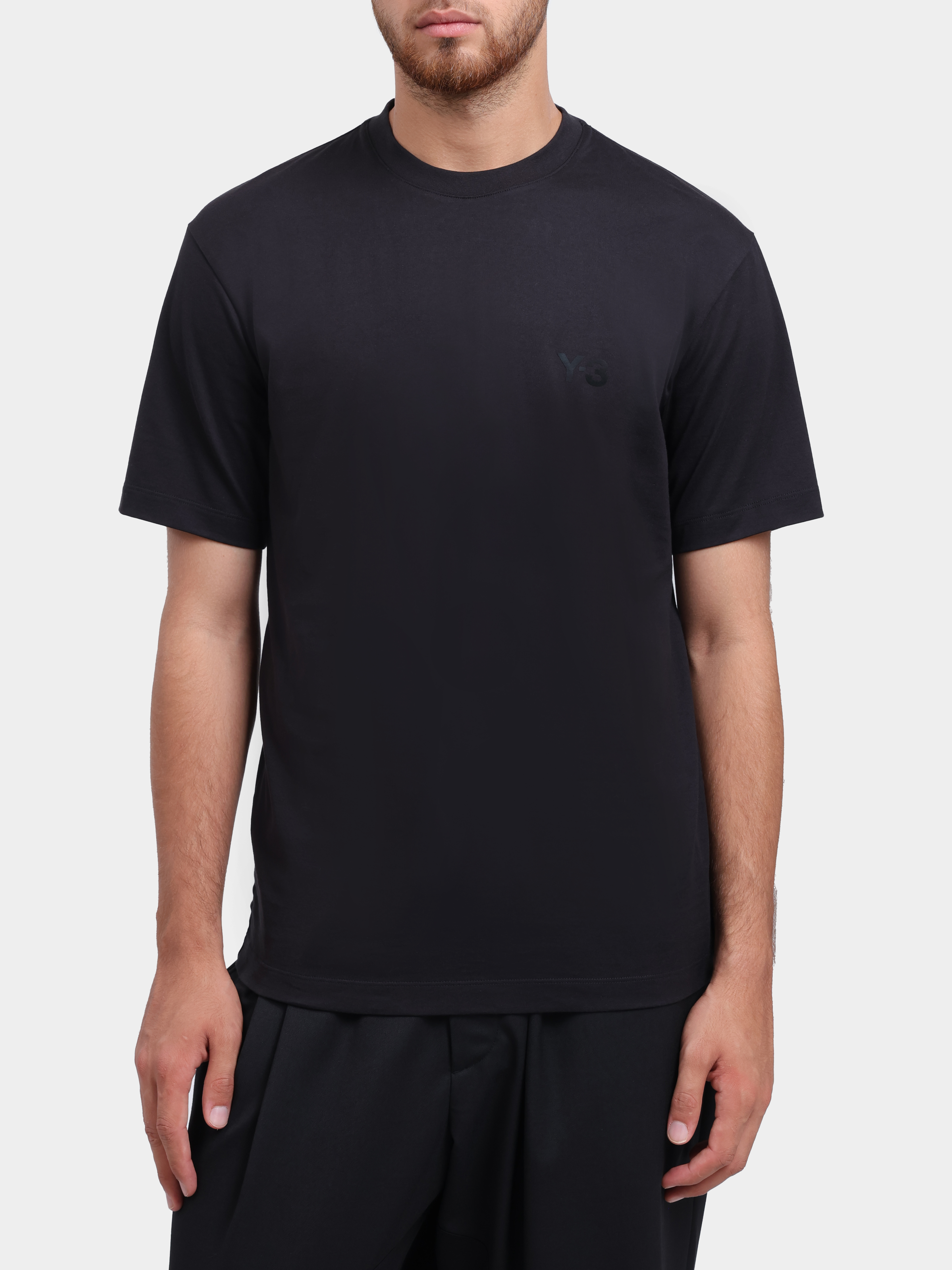 Футболка Y-3 IW0066 черная мужская из хлопка — купить в интернет-магазине Verdistore