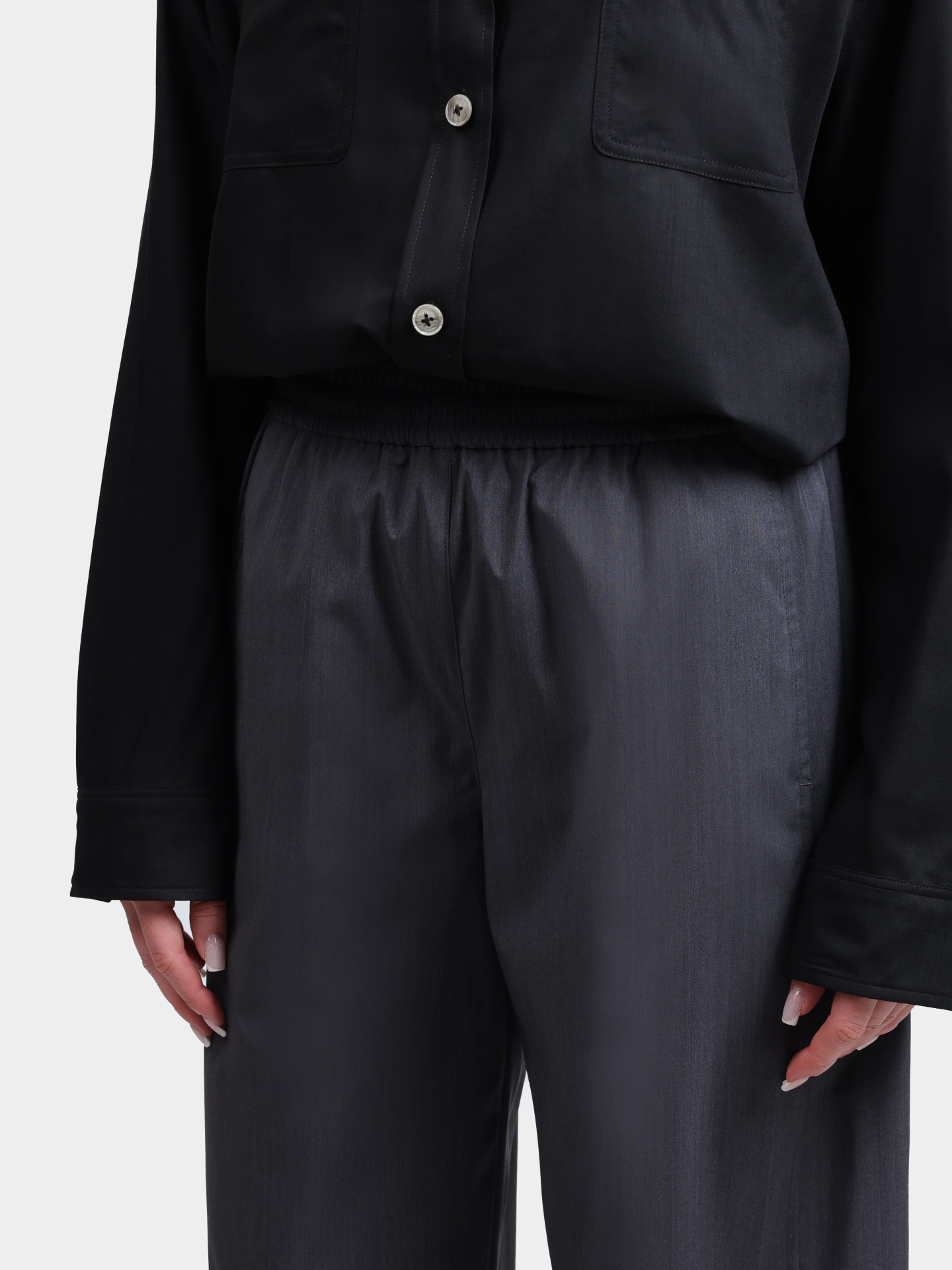 Брюки Herno PT000226D 33484 9487 серые женские — купить в интернет-магазине Verdistore