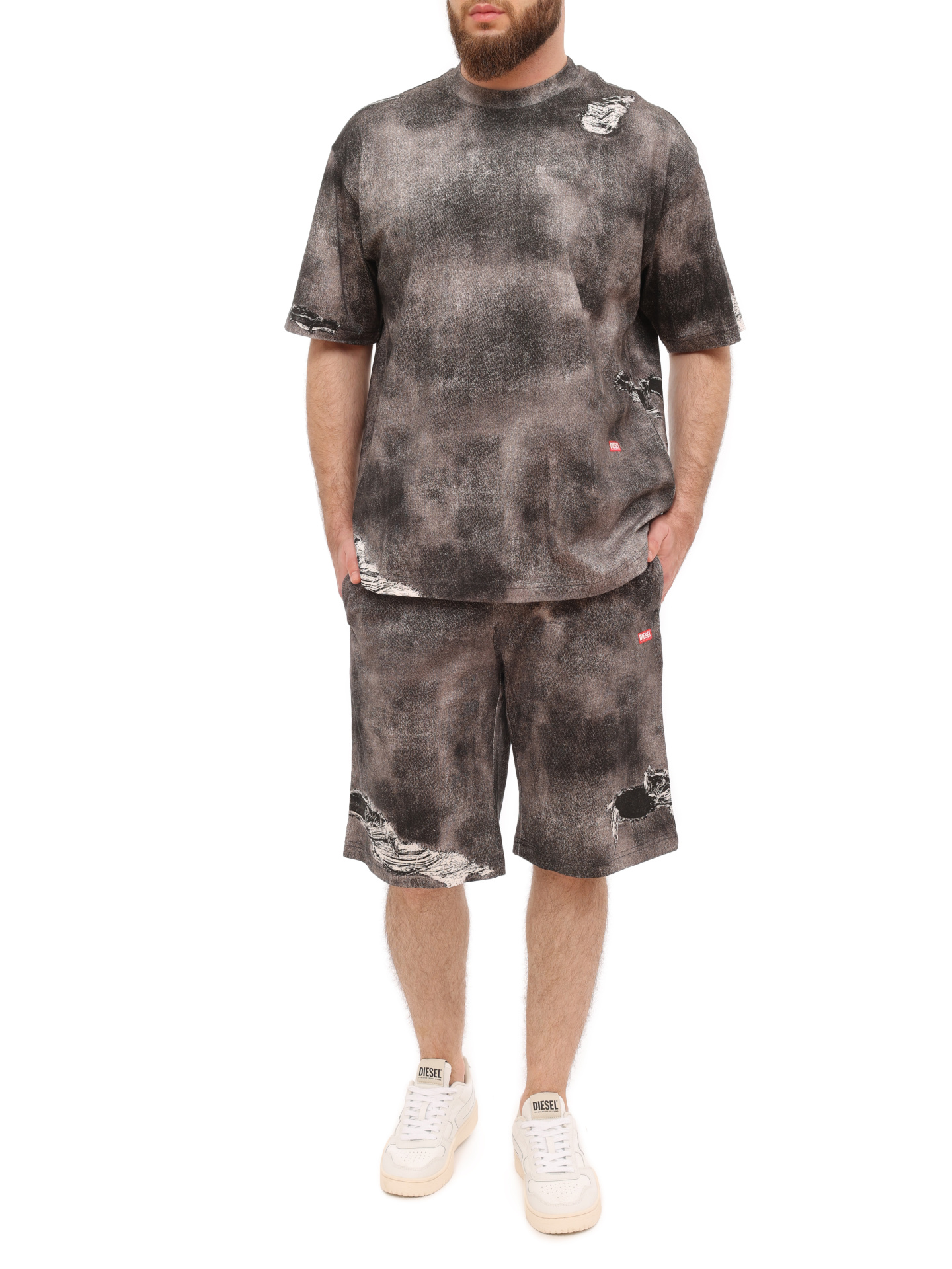 Шорты Diesel A130340DQAQ02 хлопковые мужские — купить в интернет-магазине Verdistore