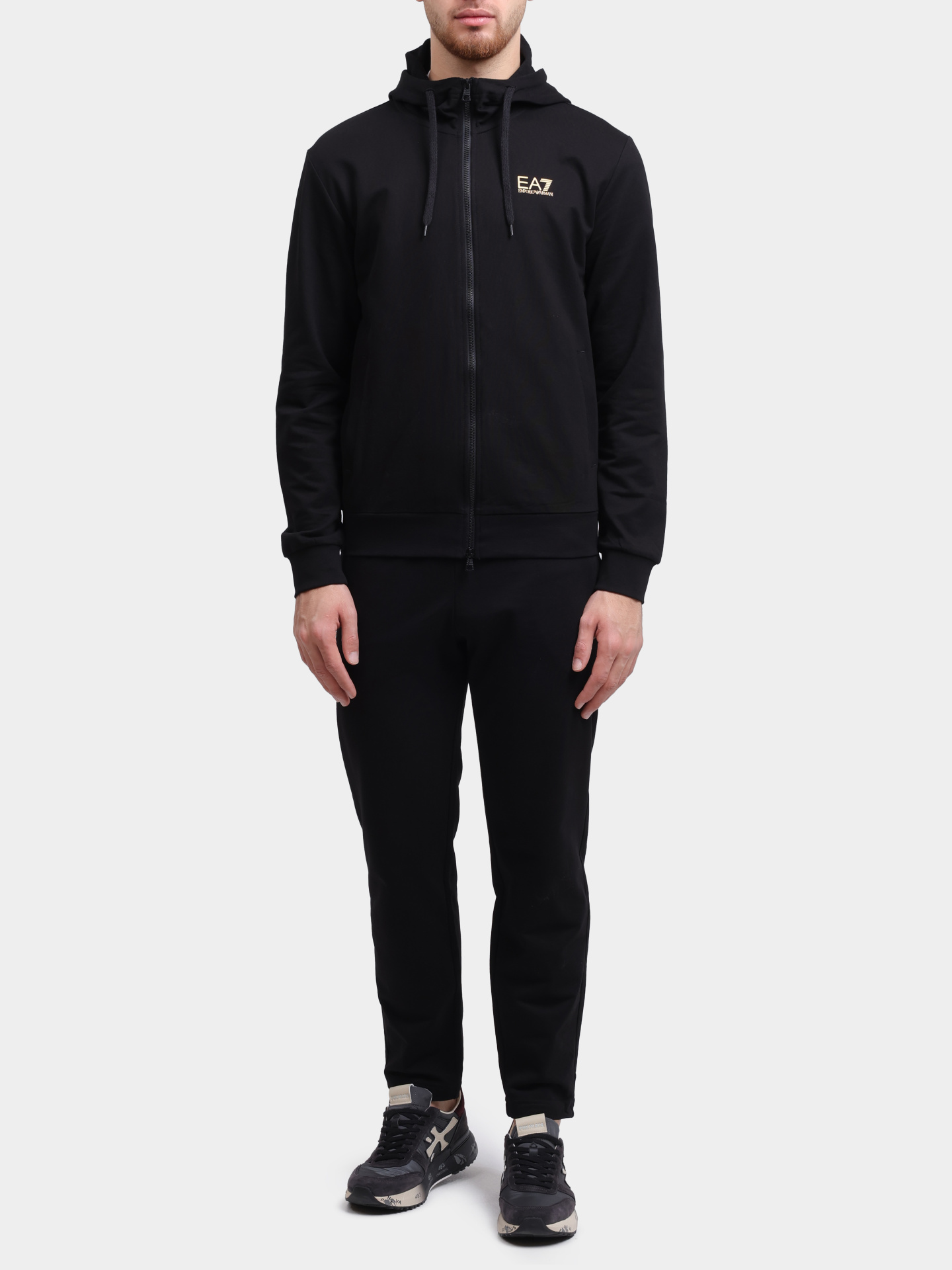 Костюм спортивный EA7 8NPV62 PJVRZ 0208 хлопковый мужской — купить в интернет-магазине Verdistore