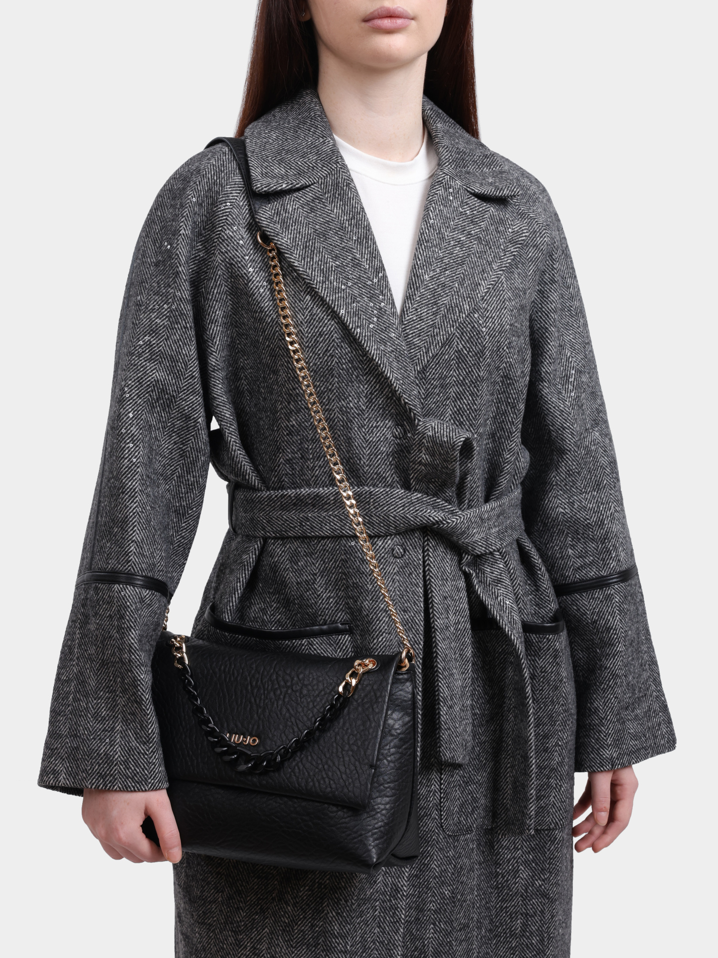 Сумка Liu-Jo AF5003 E0161 22222 черная женская — купить в интернет-магазине Verdistore