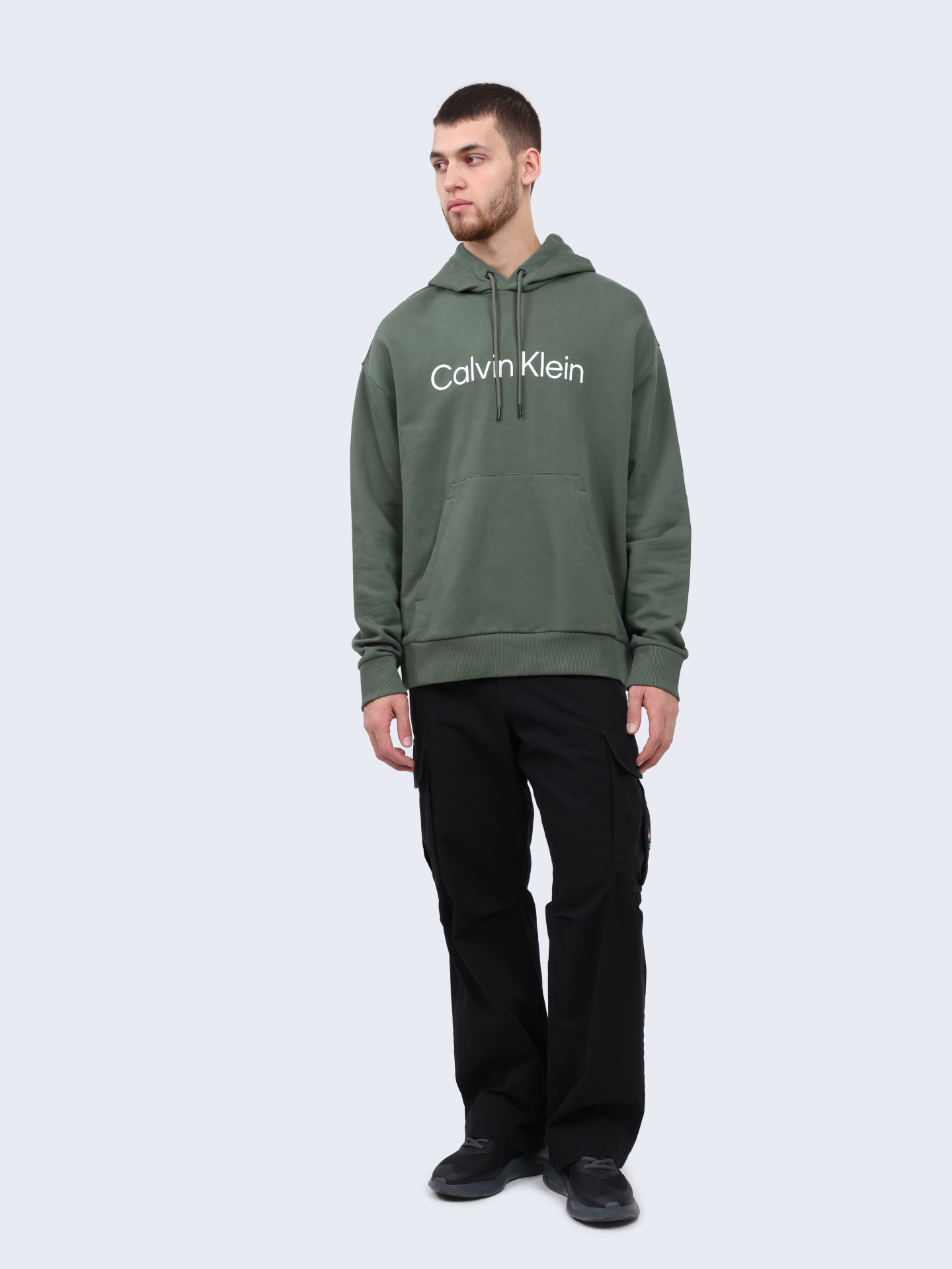 Худи Calvin Klein K10K111345 хлопковое мужское — купить в интернет-магазине Verdistore