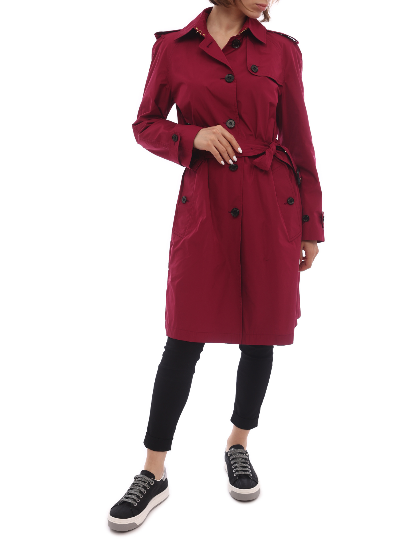 Тренч Burberry 4049189 хлопковый женский — купить в интернет-магазине Verdistore