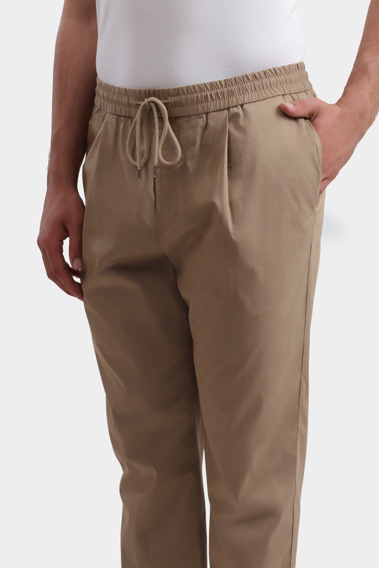 Брюки Jacob Cohen JUM PT017 001 S3803 RW D34 бежевые мужские — купить в интернет-магазине Verdistore