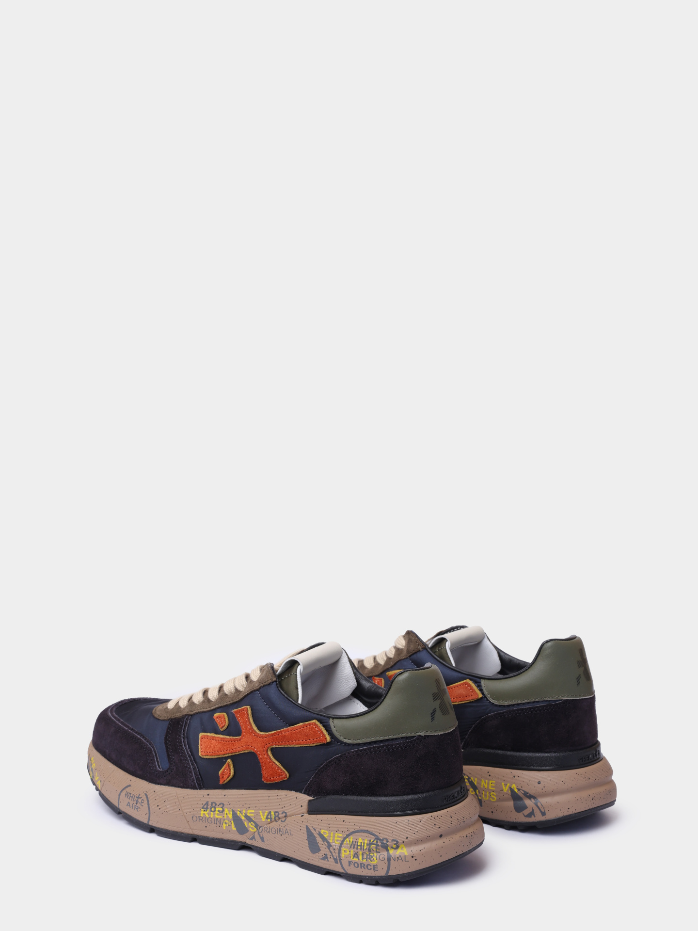 Кроссовки Premiata MICK VAR 7721 комбинированные мужские — купить в интернет-магазине Verdistore