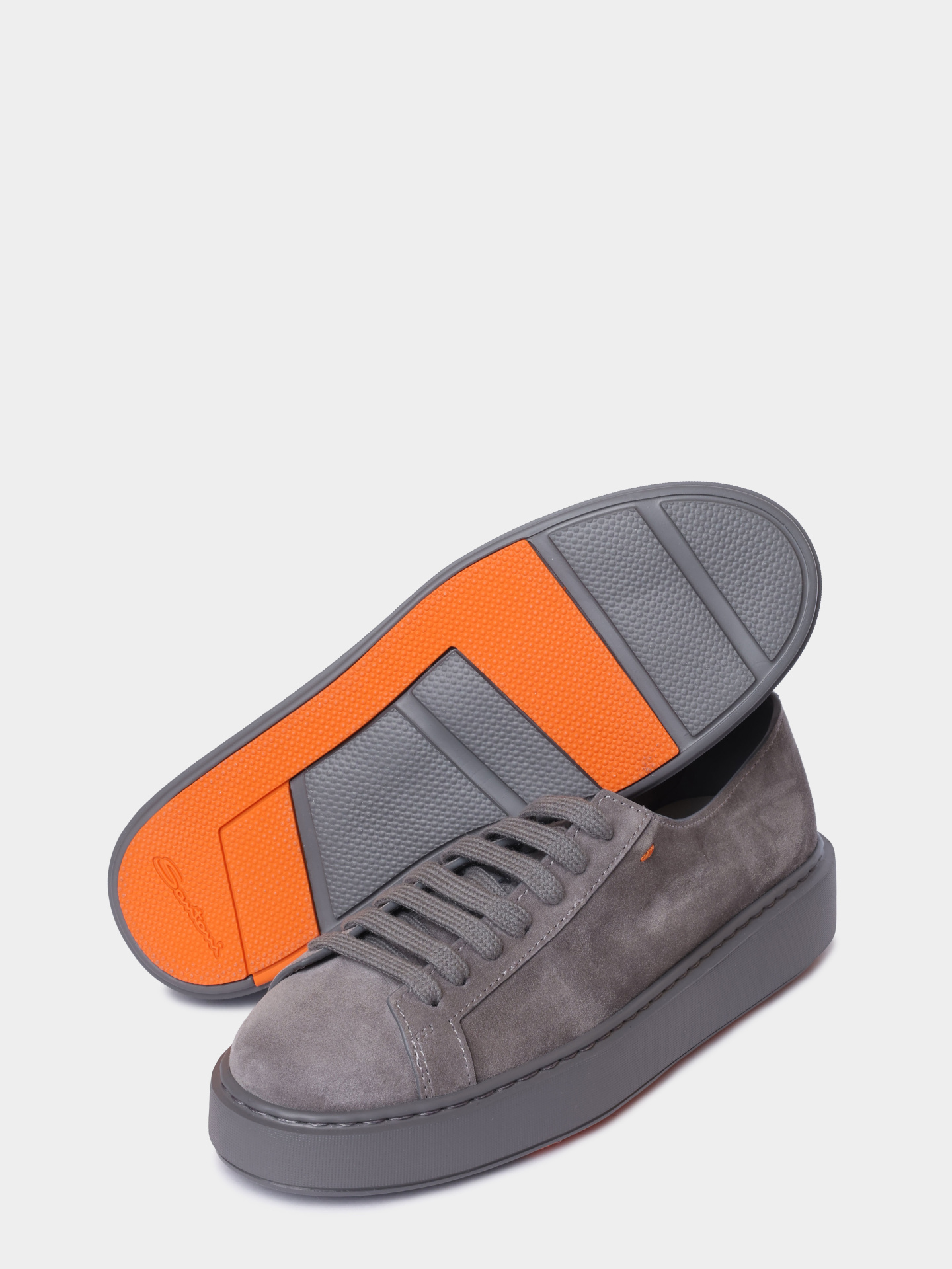 Кеды Santoni WBCG61322PELCTOYG60 замшевые женские — купить в интернет-магазине Verdistore