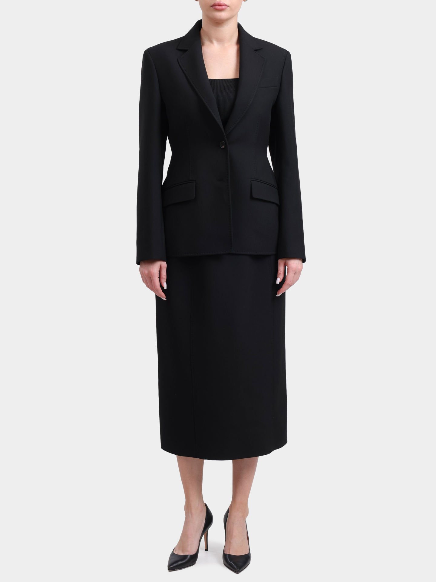 Юбка Hugo 50559017 001 черная женская — купить в интернет-магазине Verdistore