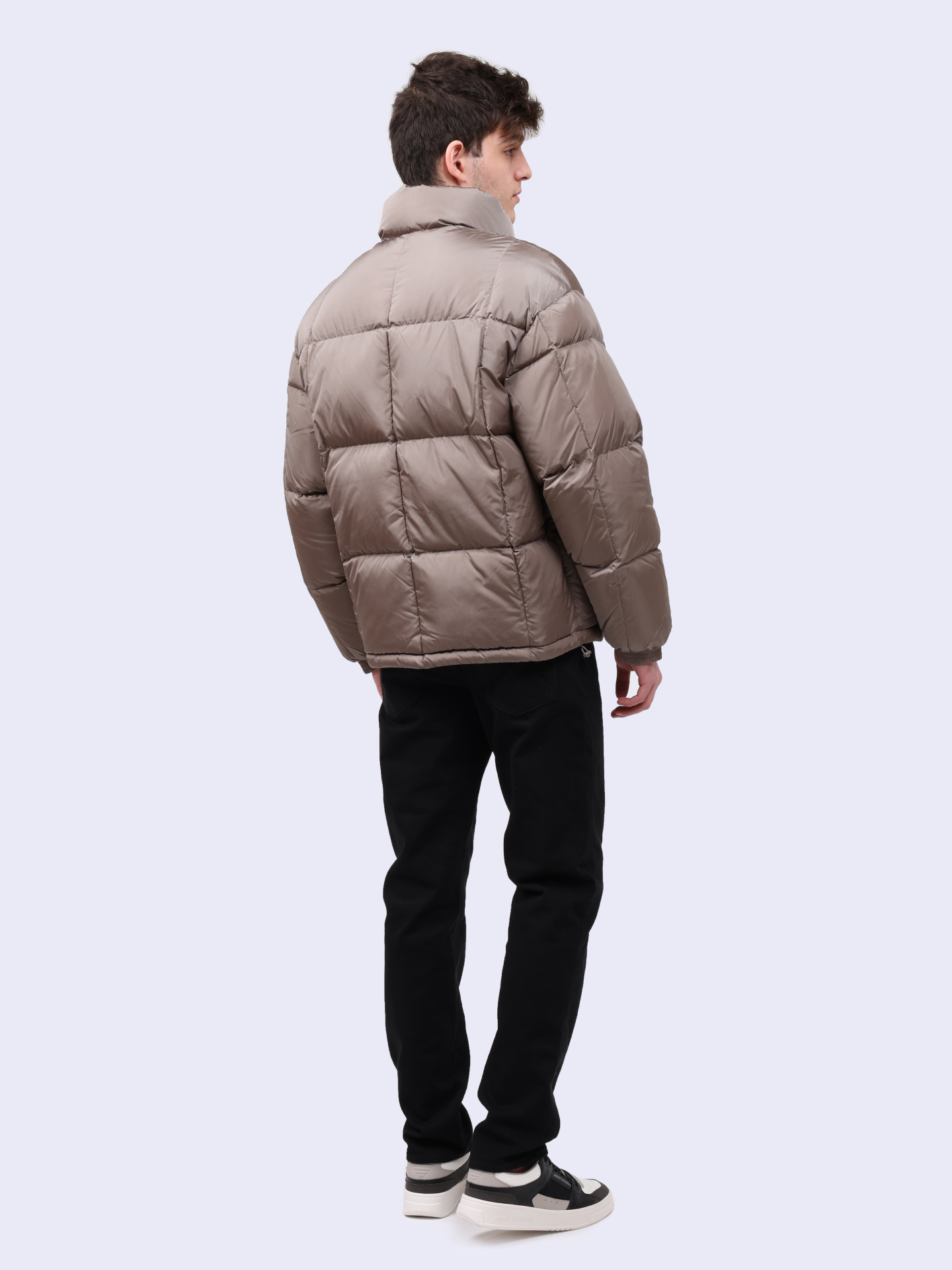 Куртка Armani Exchange 6DZB21 ZN4XZ 17AC бежевая мужская — купить в интернет-магазине Verdistore