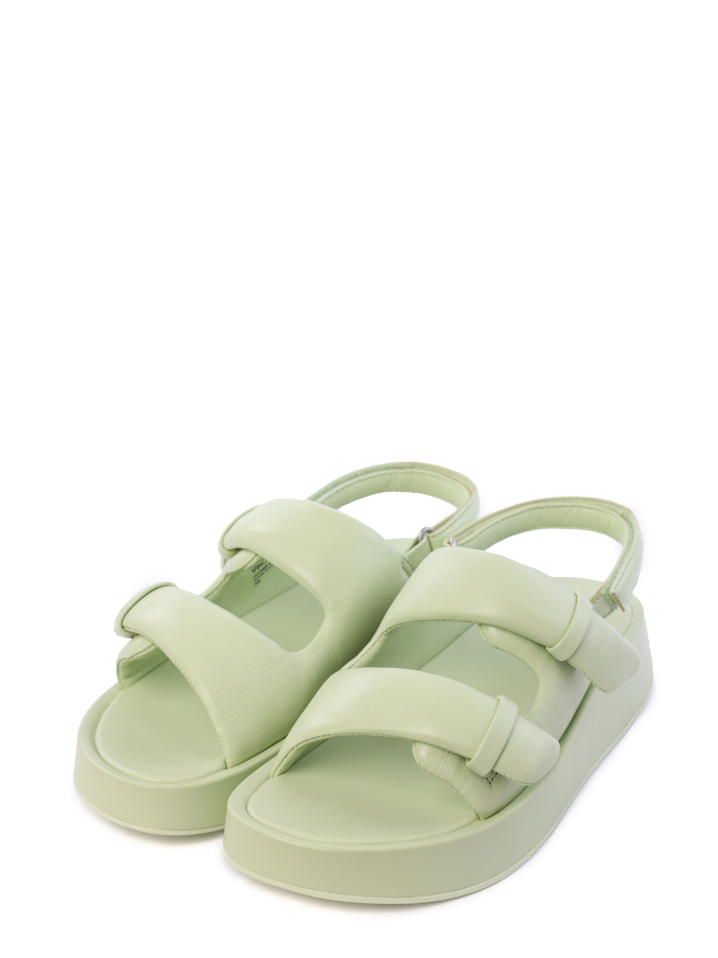 Сандалии ASH 8AH.AH125862.K лаймовые женские дутые — купить в интернет-магазине Verdistore