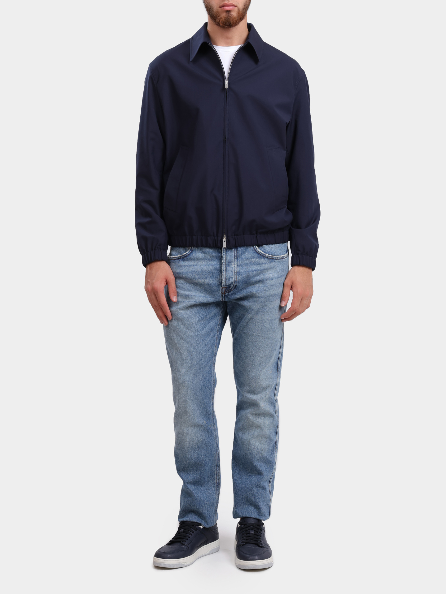 Бомбер NAIMA IF64412 850 темно-синие мужские — купить в интернет-магазине Verdistore