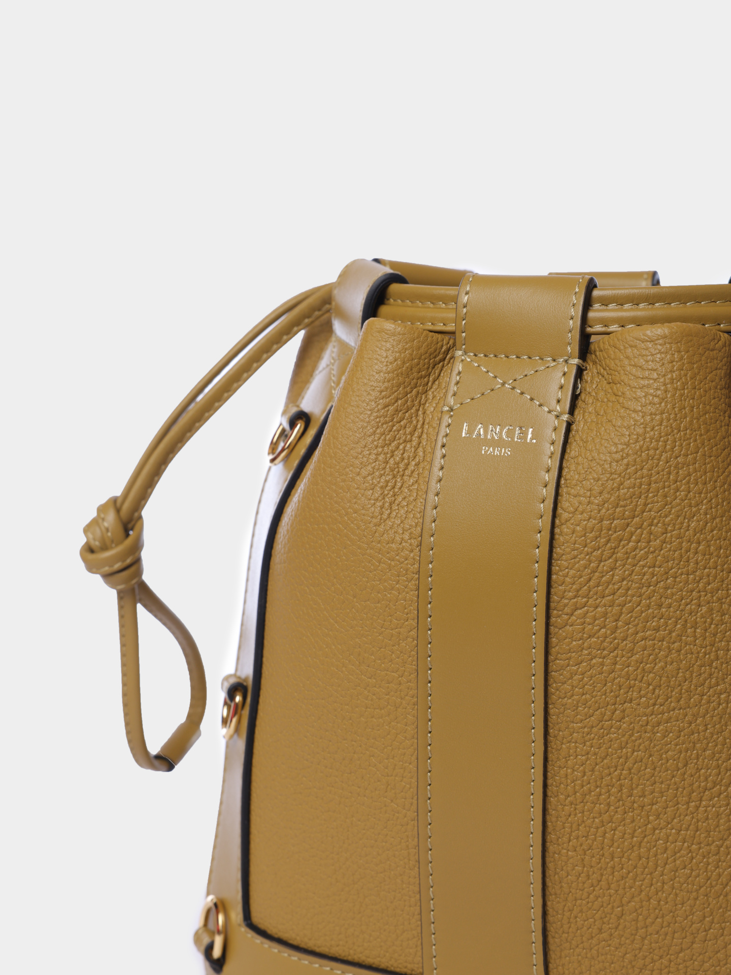 Сумка Lancel A13357 N8 горчичная женская из кожи — купить в интернет-магазине Verdistore