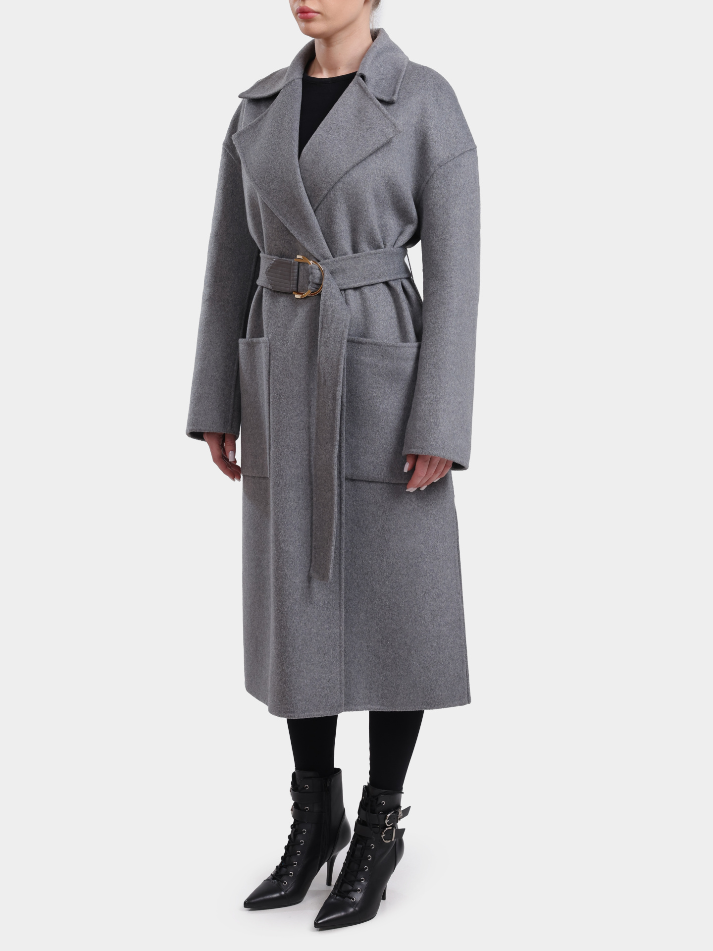 Пальто CF5283 T4627 03243 серое женское — купить в интернет-магазине Verdistore