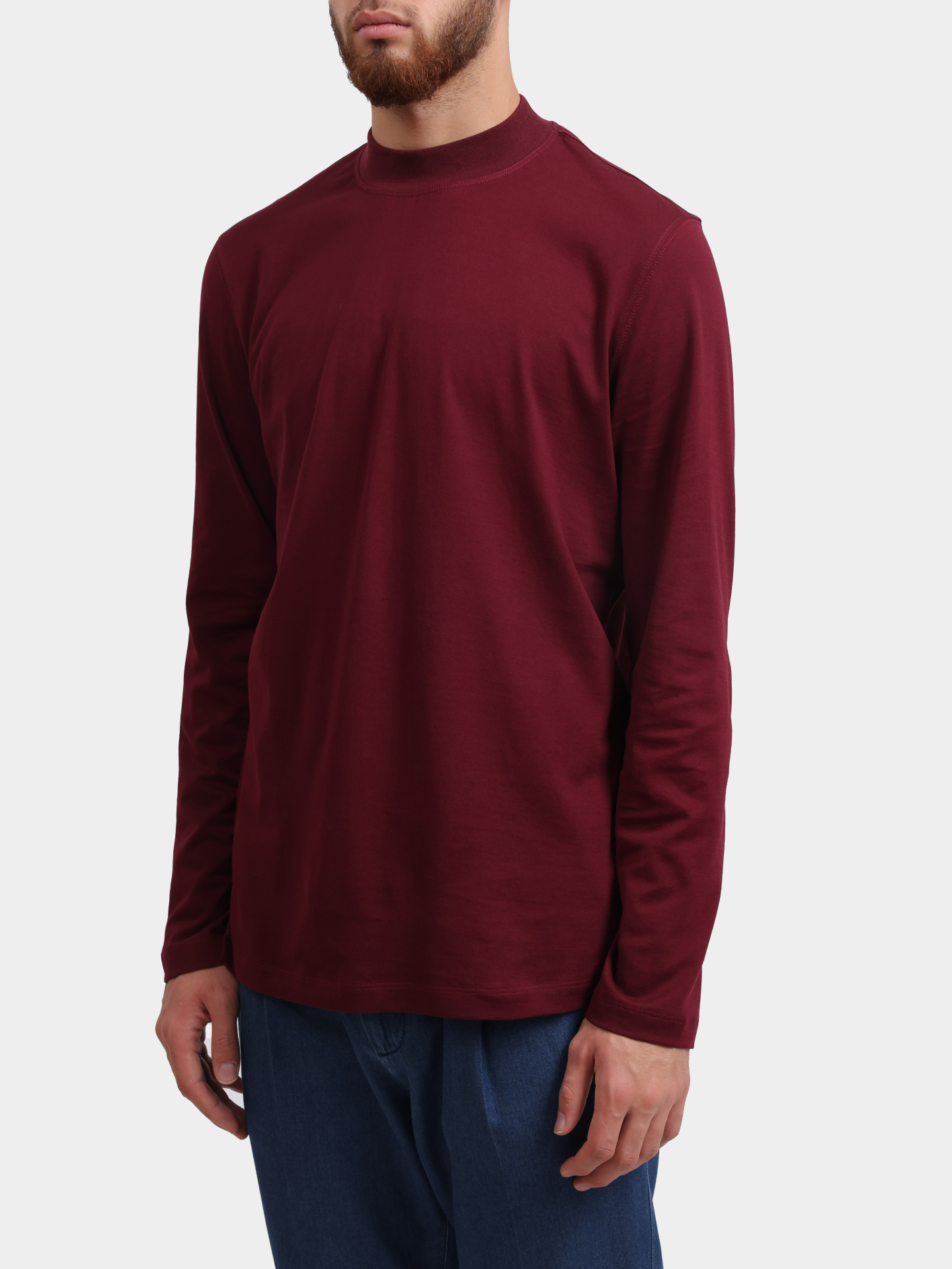 Лонгслив Brunello Cucinelli M0B131366 C3985 хлопковый мужской — купить в интернет-магазине Verdistore