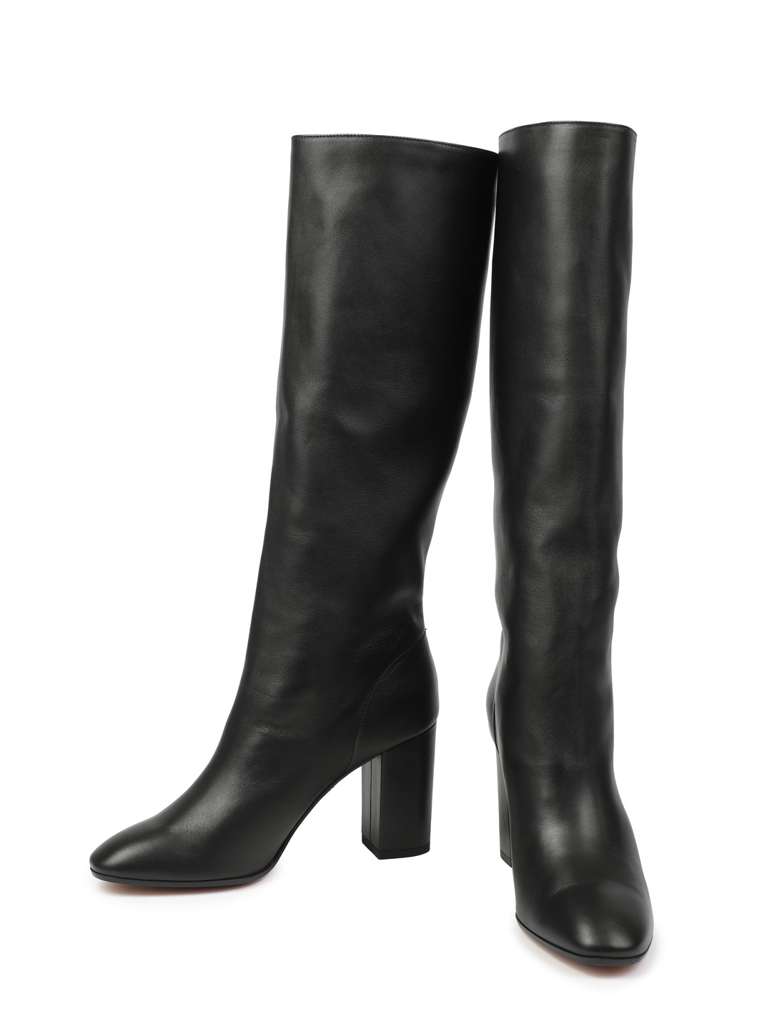 Сапоги Aquazzura BOOMIDB2 000 кожаные женские — купить в интернет-магазине Verdistore