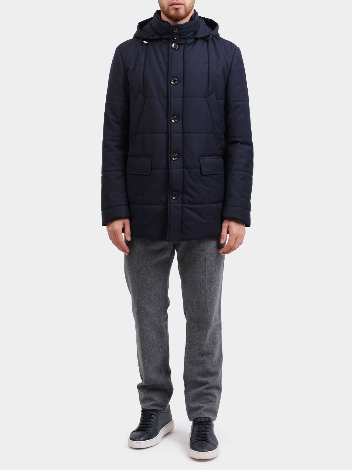 Пуховик Gimo's 5W20.U.320 709 45 темно-синий мужской — купить в интернет-магазине Verdistore