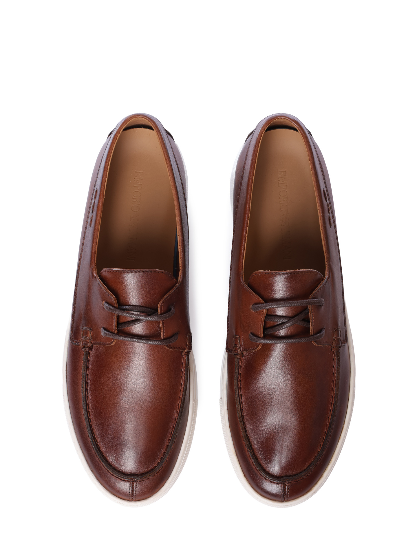 Лоферы Emporio Armani X4X662 XF849 00257 кожаные мужские — купить в интернет-магазине Verdistore