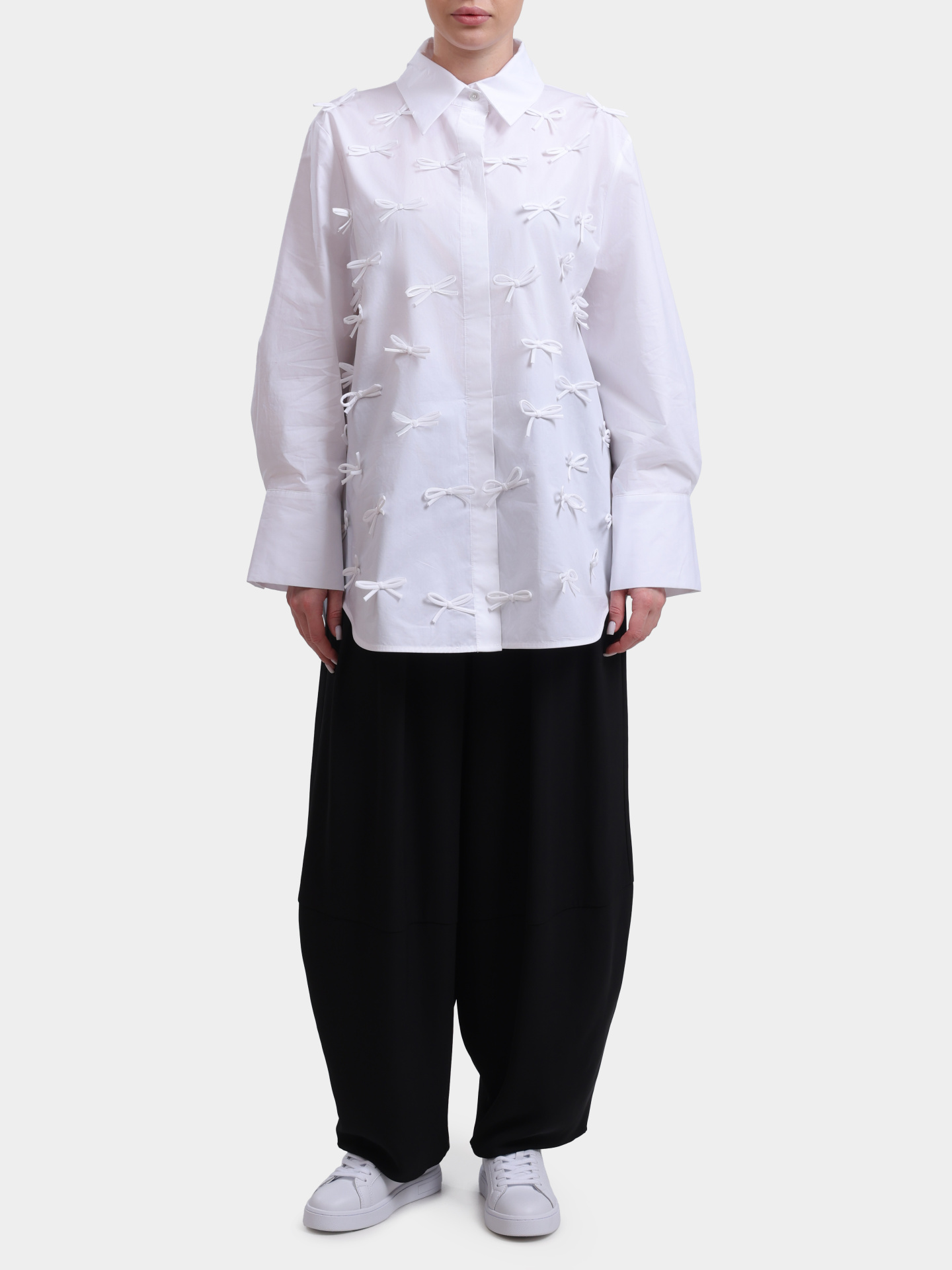 Рубашка MEIMEIJ A17 791 белая женская — купить в интернет-магазине Verdistore