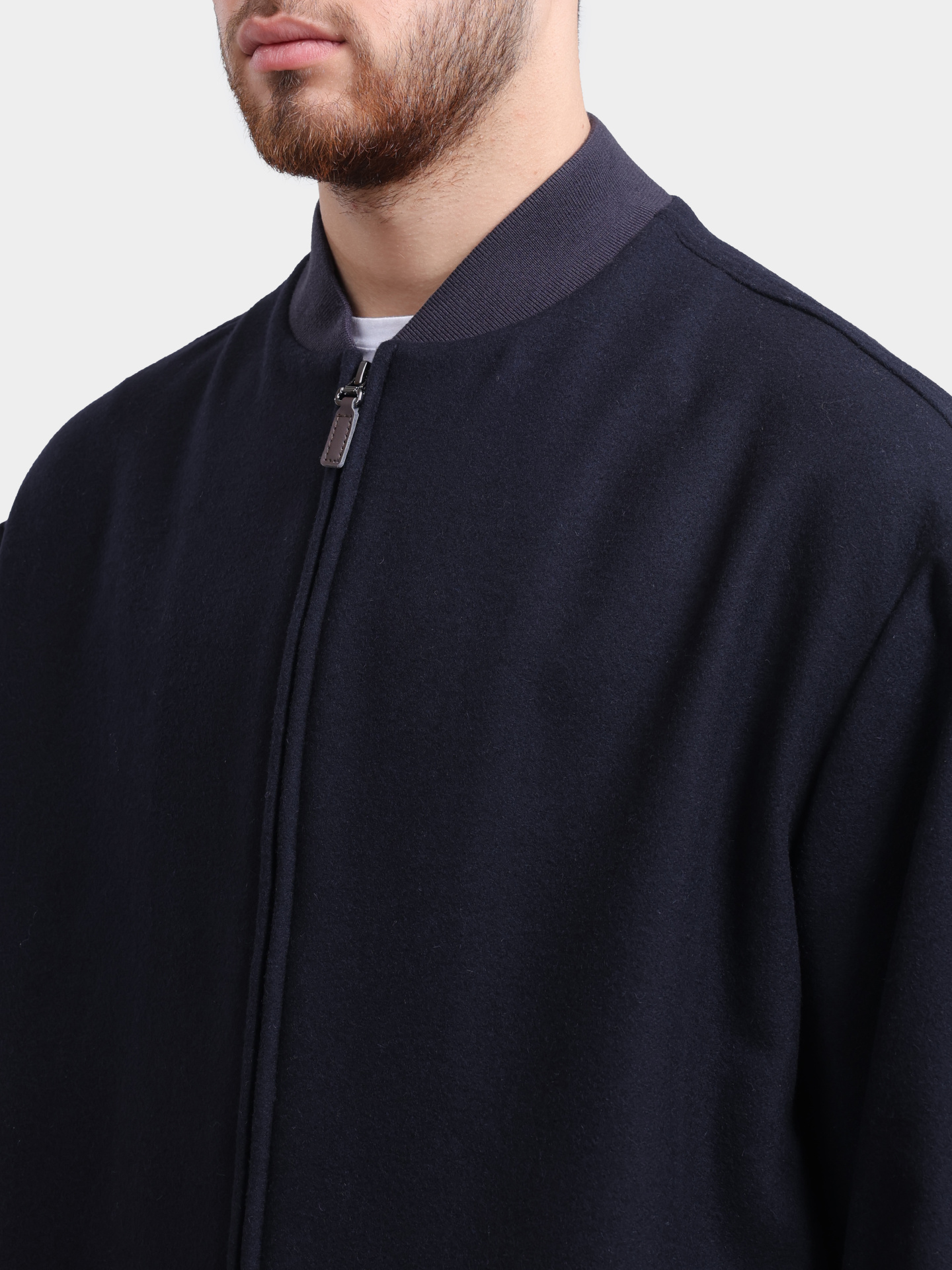 Бомбер Emporio Armani 6D1B6X 1K75Z темно-синий мужской — купить в интернет-магазине Verdistore