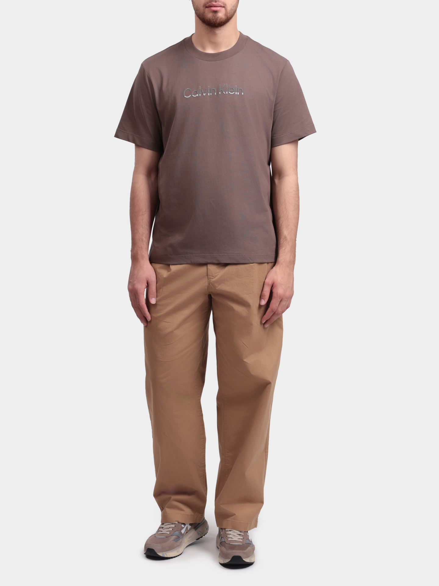 Брюки Calvin Klein Jeans LV04RF606G HMS хлопковые мужские — купить в интернет-магазине Verdistore
