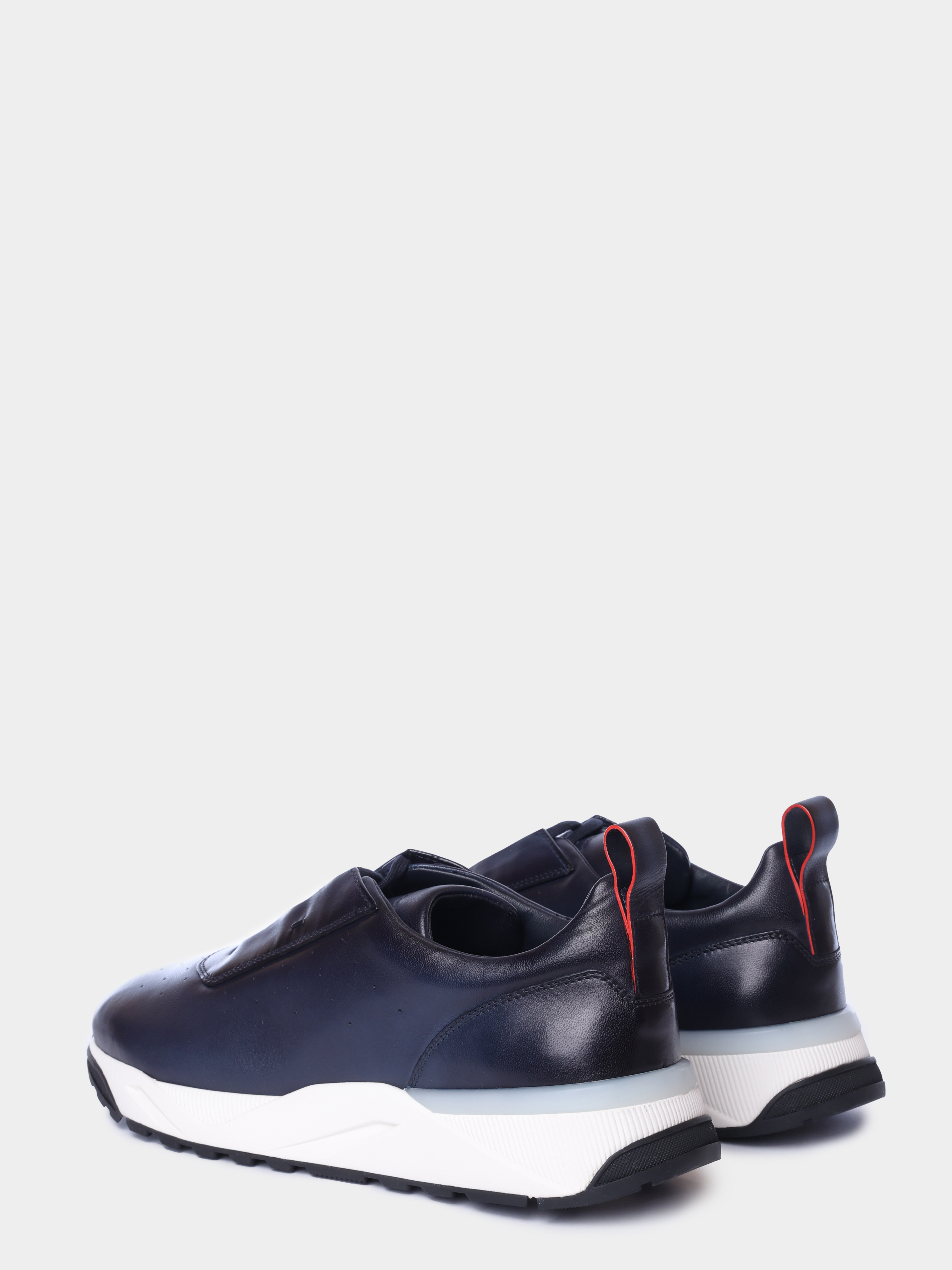 Кроссовки Santoni MBIG22027BINTGONU60 кожаные мужские — купить в интернет-магазине Verdistore