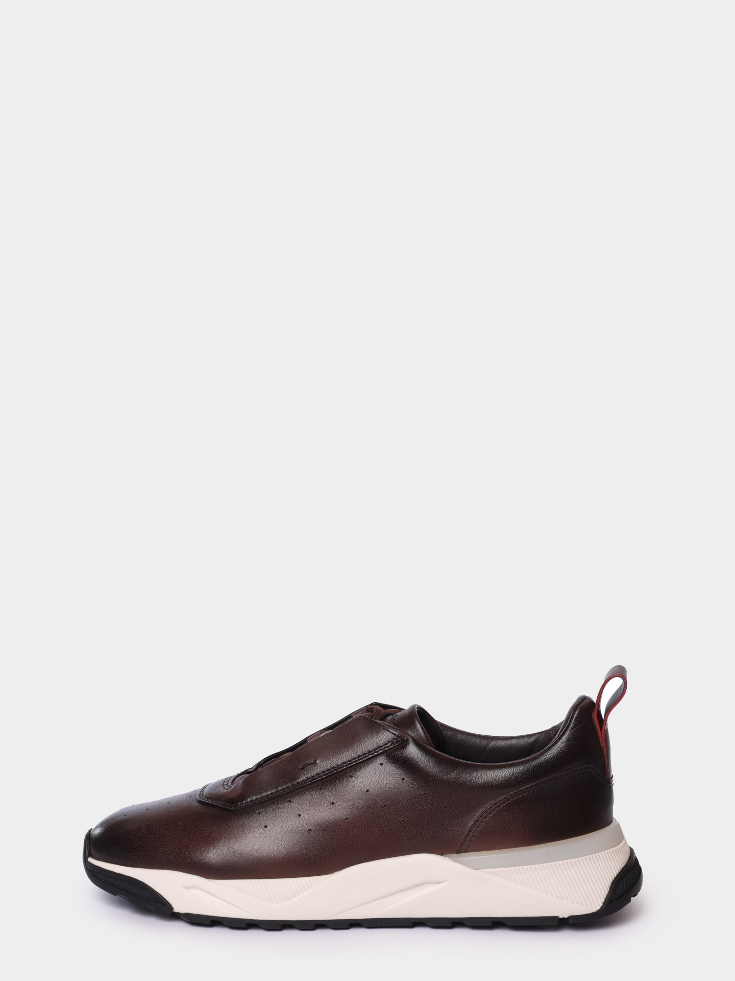 Кроссовки Santoni MBIG22027BINTGONT50 кожаные мужские — купить в интернет-магазине Verdistore